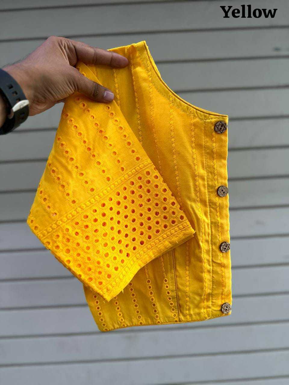 Ynf Pure Cotton KESH437 Goli Hakoba Readymade Blouses Wholesale Blouse Designer Blouse Cotton Blouse Manufacturer