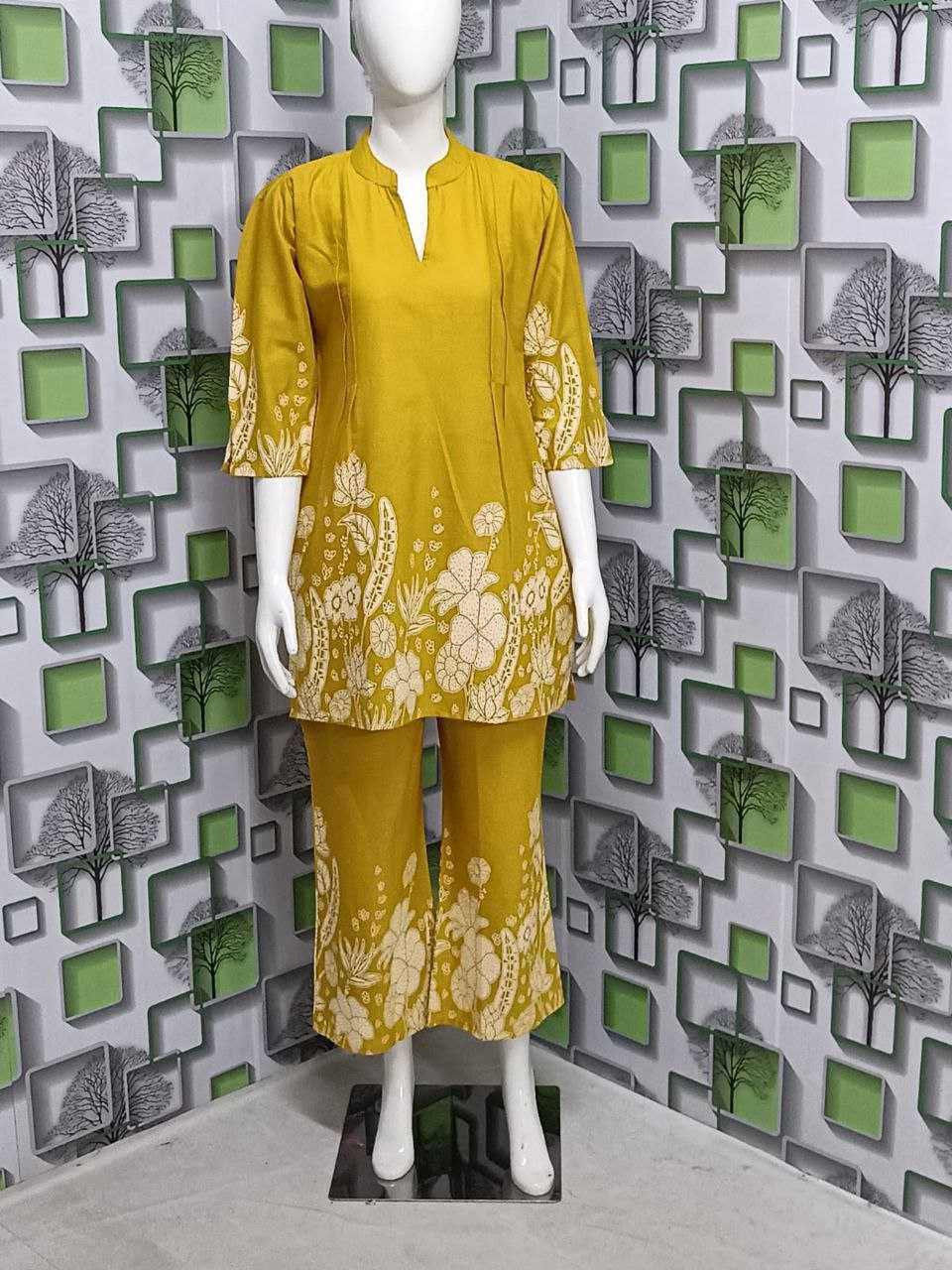 Ynf Pure Cotton KESH461 104 Suits & Dresses Western Wears Festive Collections Wholesale Co-ord Set Printed Dresses Cotton Dresses Manufacturer