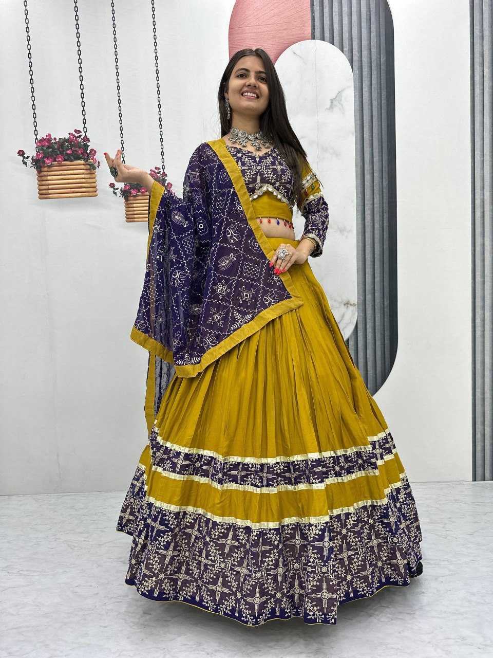 Ynf Pure Cotton KESH497 263 Lehengas Festive Collections Wholesale Fancy Lehenga Chaniya Choli Navratri Chaniya Choli Manufacturer
