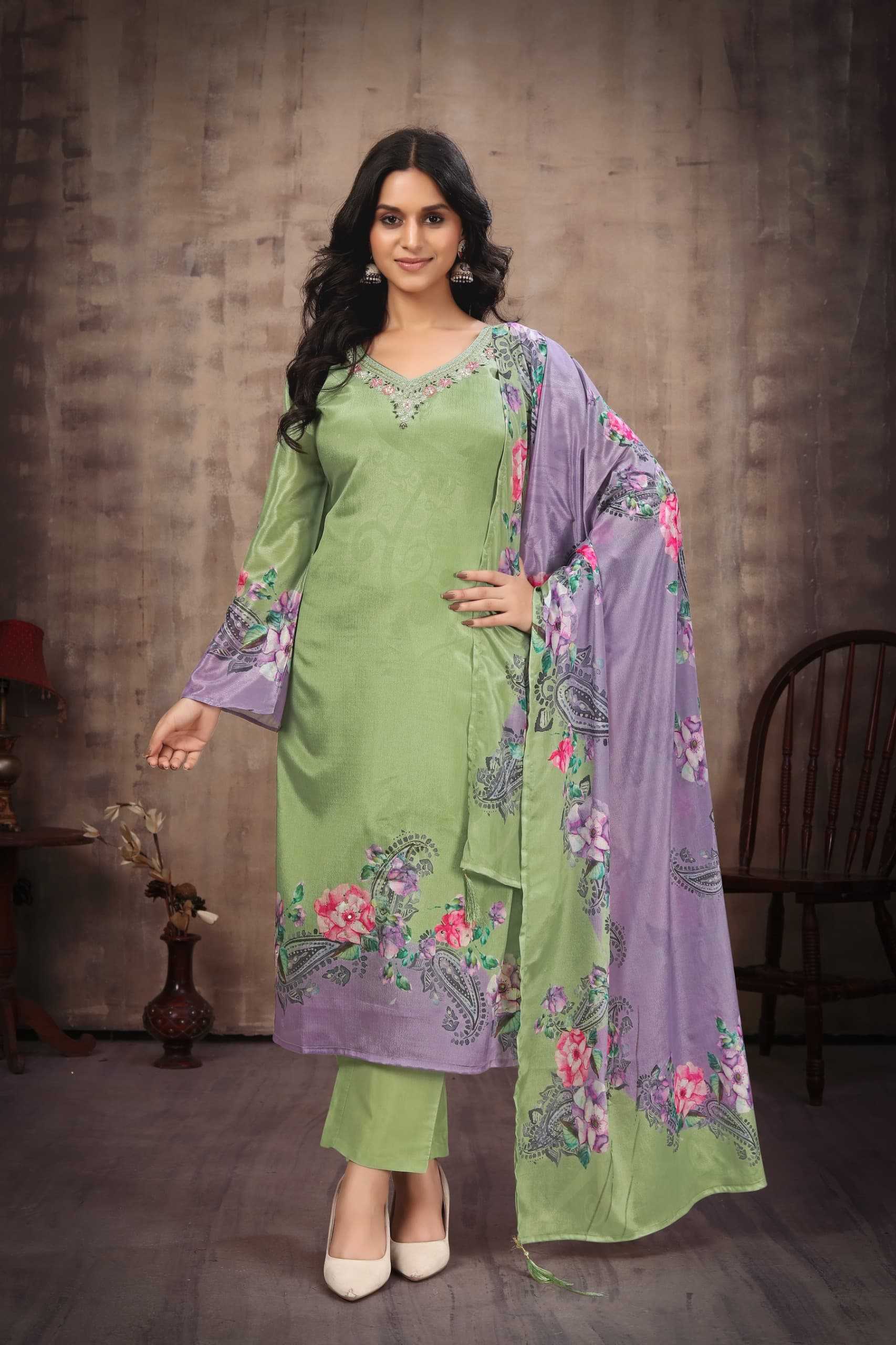Ynf Pure Cotton RIN190 MG Setwise Collections Wholesale Dresses & Suits Catalogs Manufacturer
