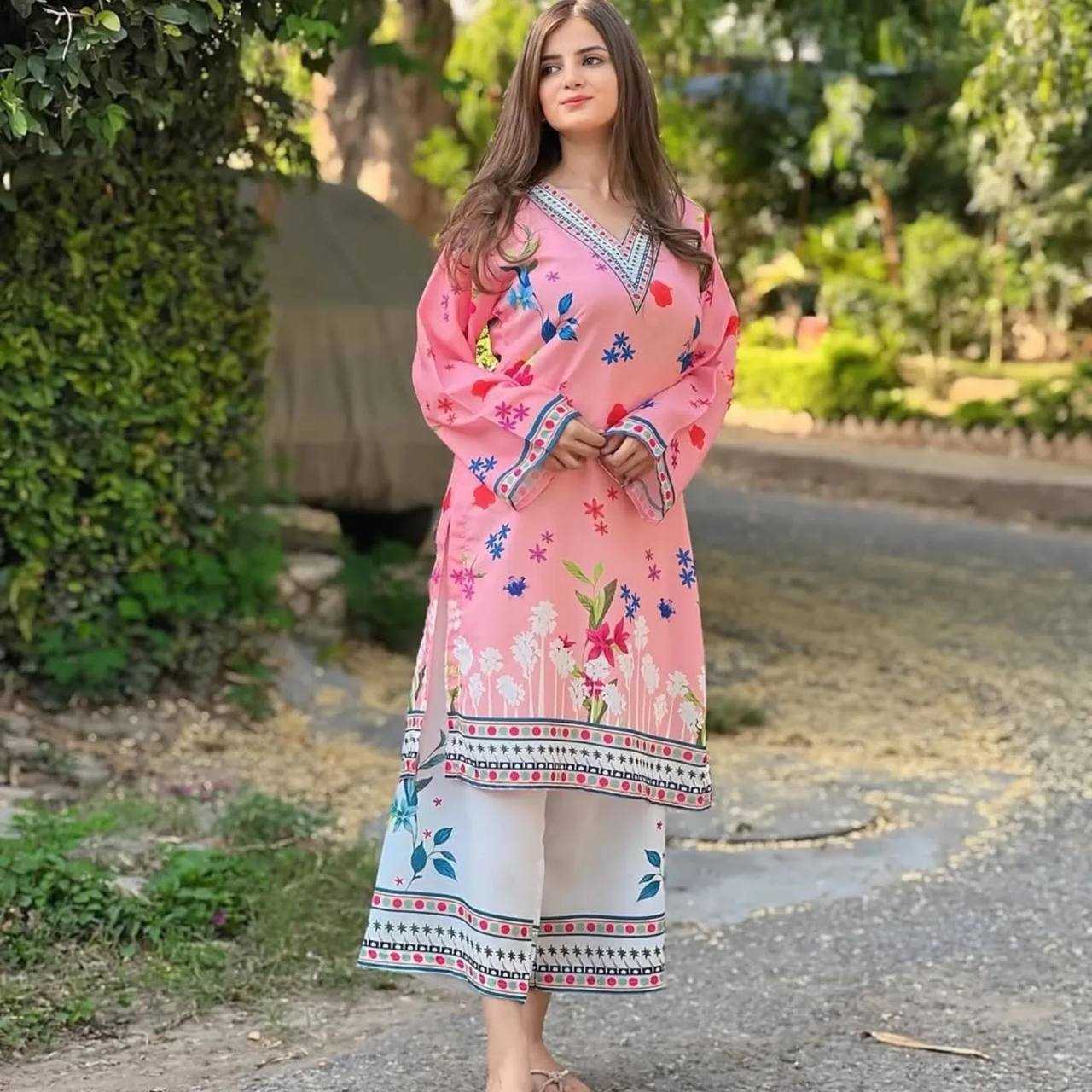 Ynf Pure Crepe KESH159 1358 Kurti Wholesale Designer Kurtis Printed Kurtis Kurti With Palazzo Manufacturer