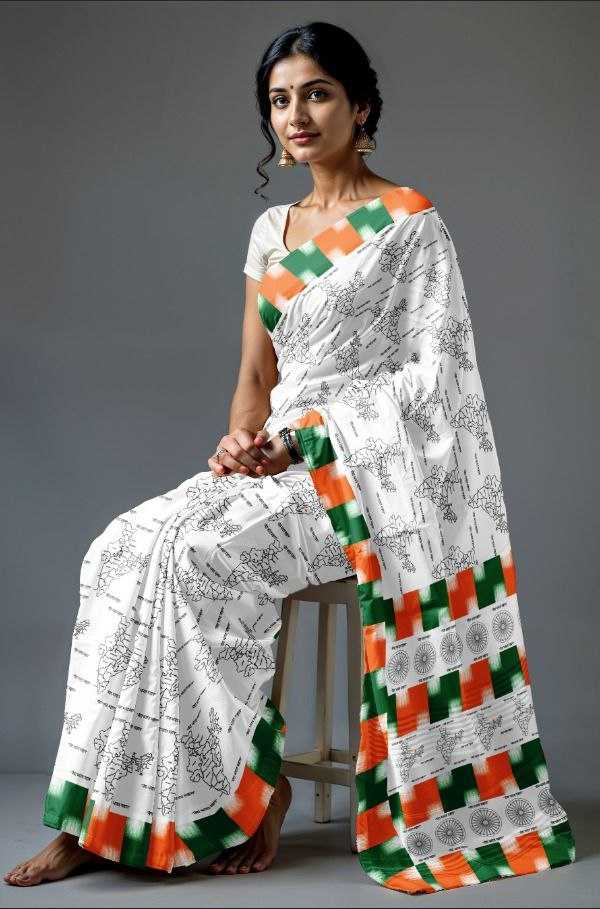 Ynf Pure Linen RIN225 937 Sarees Festive Collections Wholesale Cotton Linen Sarees Sarees With Blouse Independence Day Collections Manufacturer