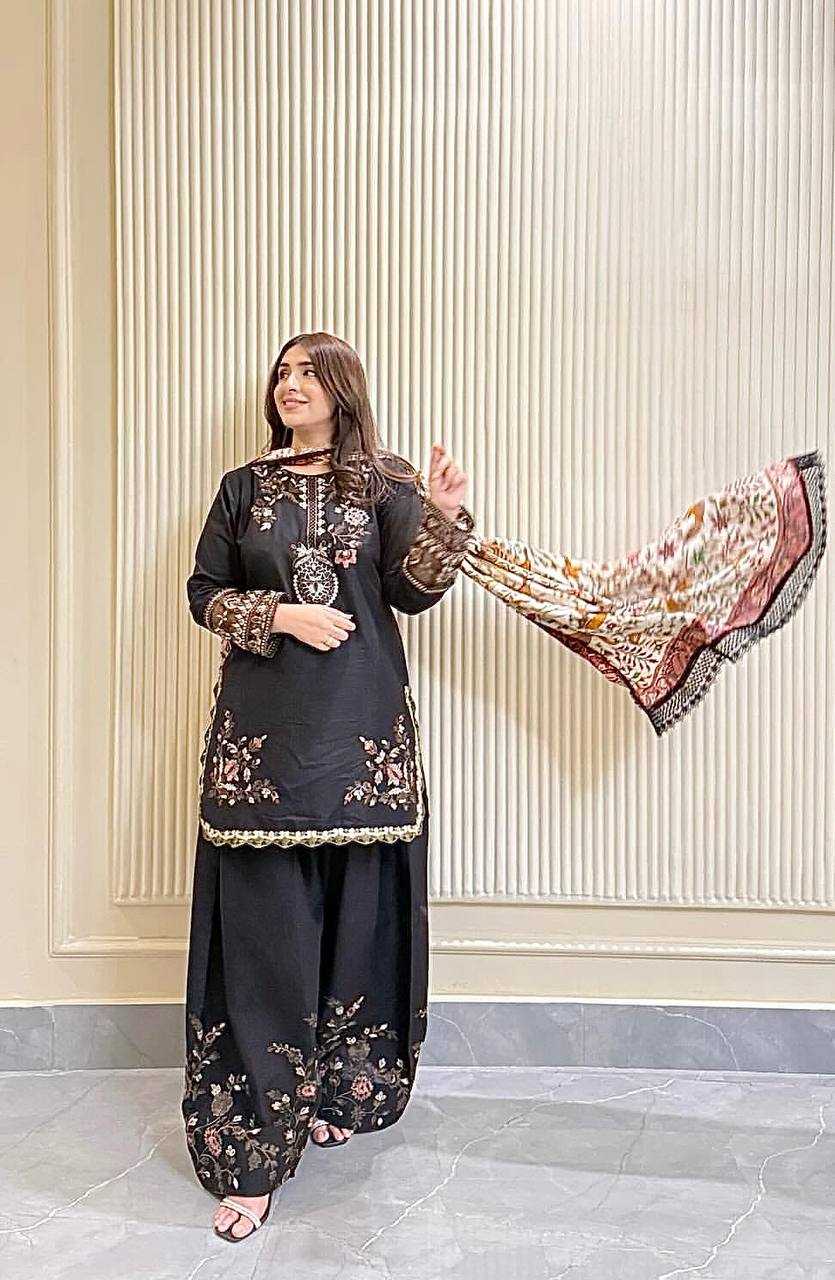Ynf Pure Maska Silk KESH159 613 Kurti Wholesale Kurti Bottom With Dupatta Embroidered Kurtis Kurti With Palazzo Manufacturer