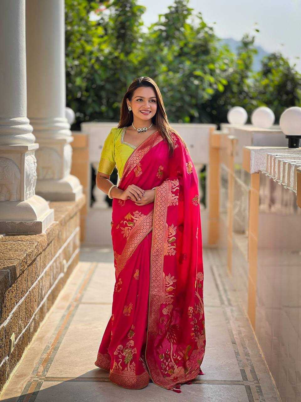 Ynf Pure Viscos RIN150 Dolla -1 Silk Sarees Wholesale Dola Silk Sarees Party Wear Silk Sarees Manufacturer