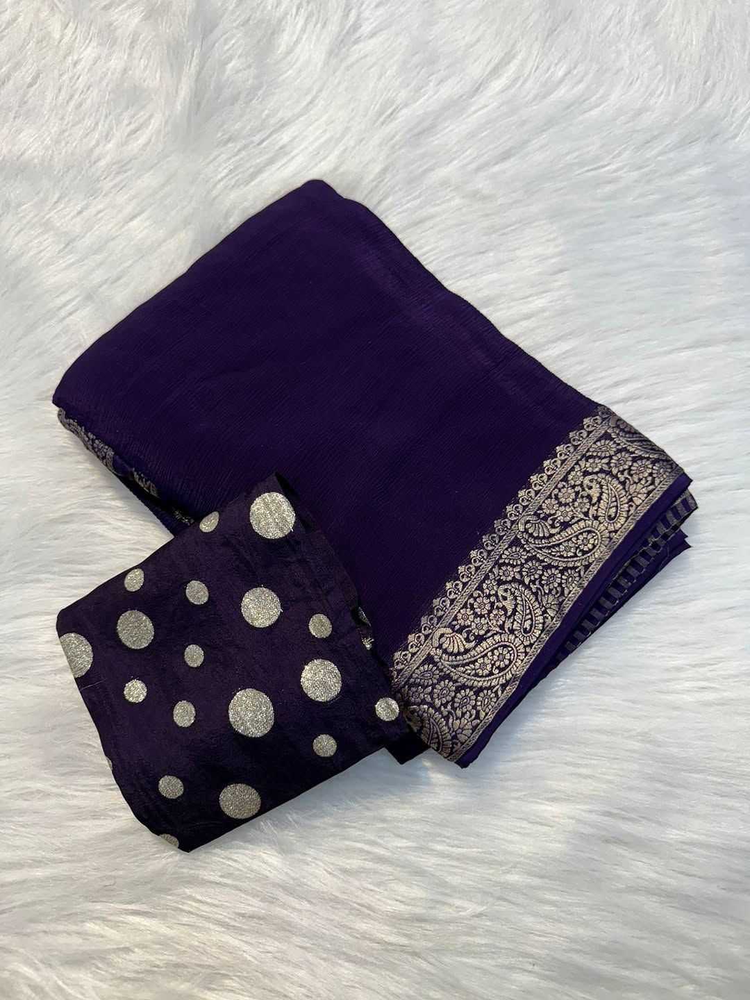 Ynf Pure Viscos RIN178 FERONS Sarees Wholesale Georgette Sarees Jacquard Saree Viscose Saree Manufacturer