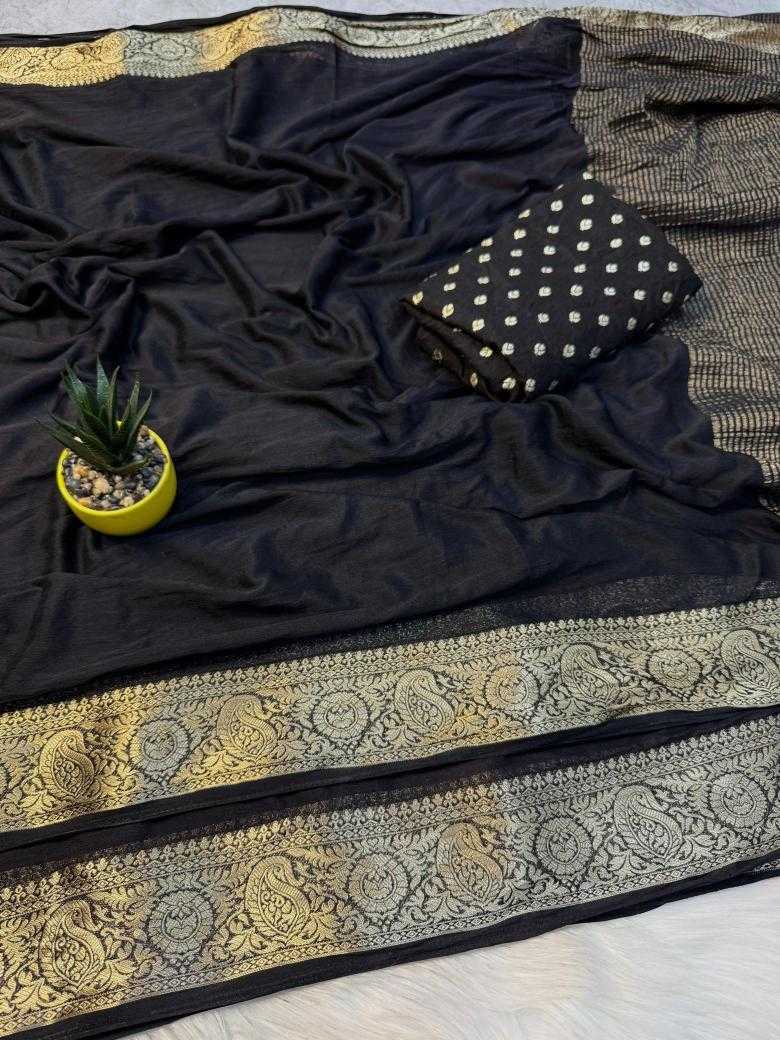 Ynf Pure Viscos RIN178 SINNER Sarees Wholesale Designer Sarees Jacquard Saree Viscose Saree Manufacturer