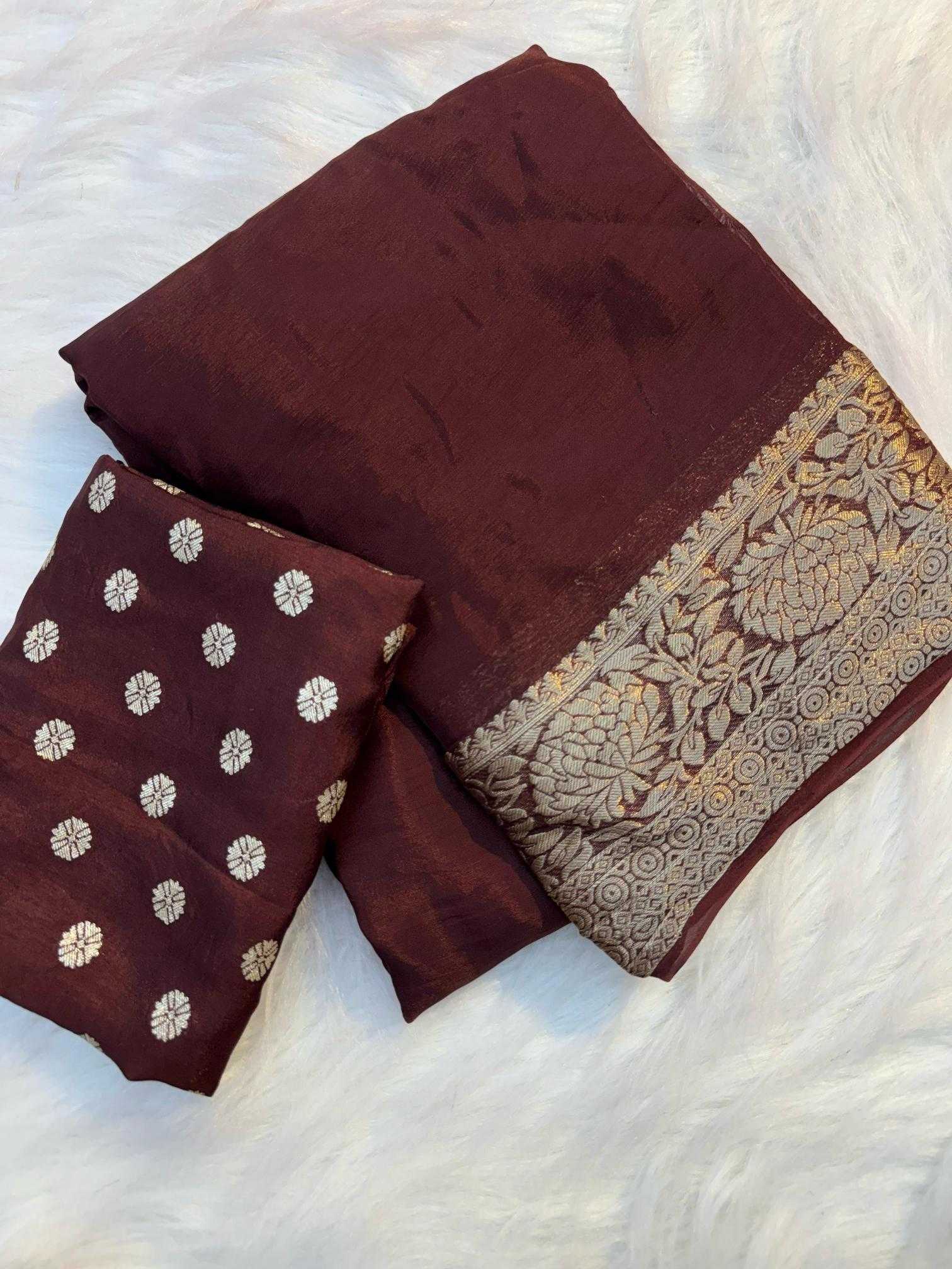Ynf Pure Viscos RIN195 Pure mysoor crepe Sarees Wholesale Designer Sarees Party Wear Sarees Viscose Saree Manufacturer