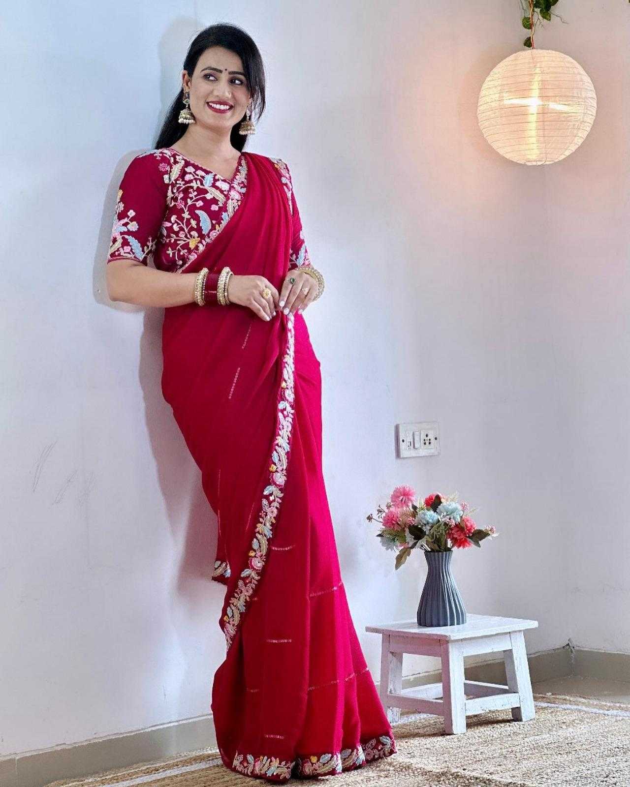 Ynf Rangoli Silk RIN134 0267 Silk Sarees Wedding Collections Festive Collections Wholesale Designer Silk Sarees Silk Sarees For Weddings Embroidered Silk Sarees Manufacturer
