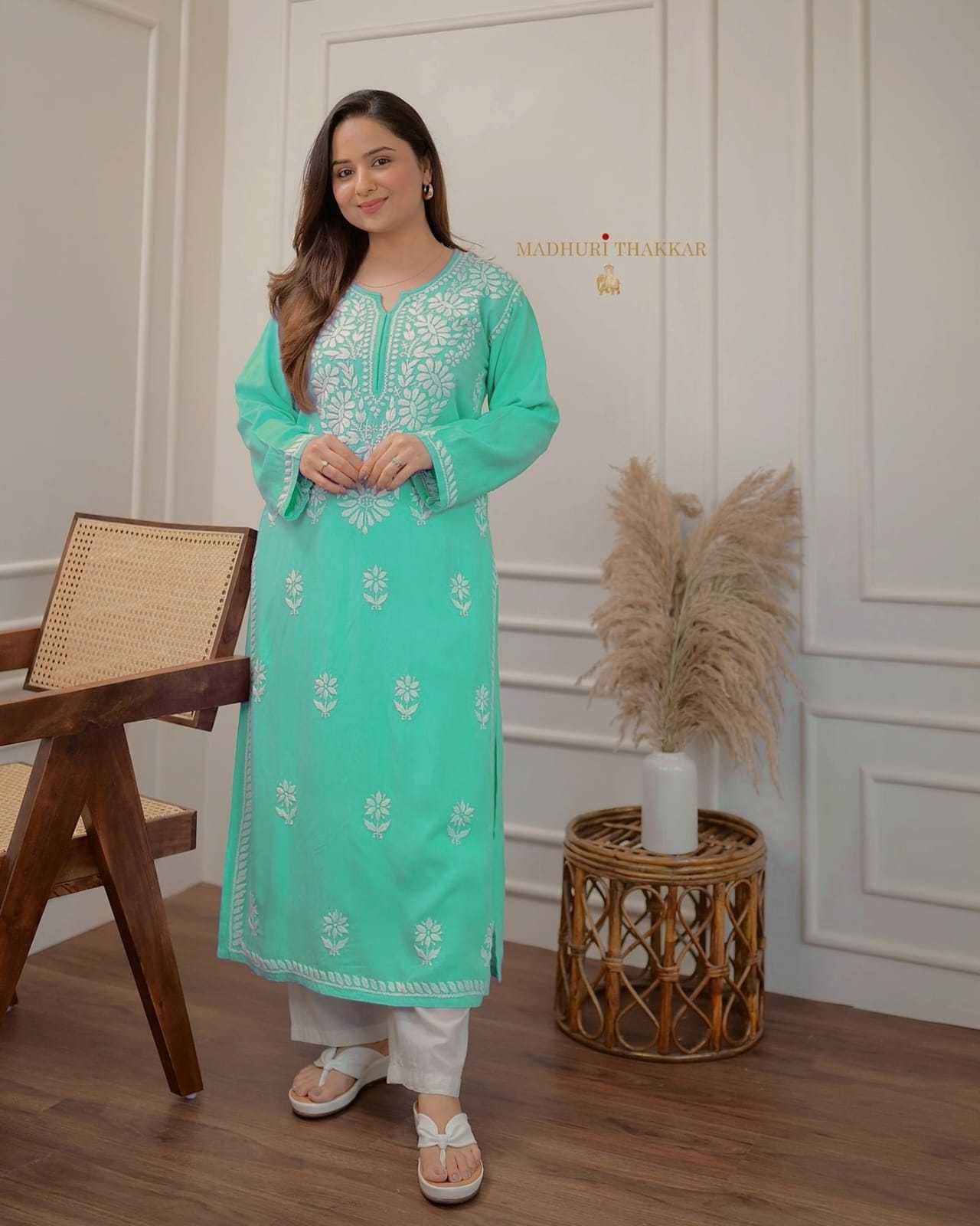 Ynf Rayon KESH502 1025 Kurti Plus Size Collections Wholesale Cotton Kurtis Rayon Kurtis Kurti With Pants Manufacturer