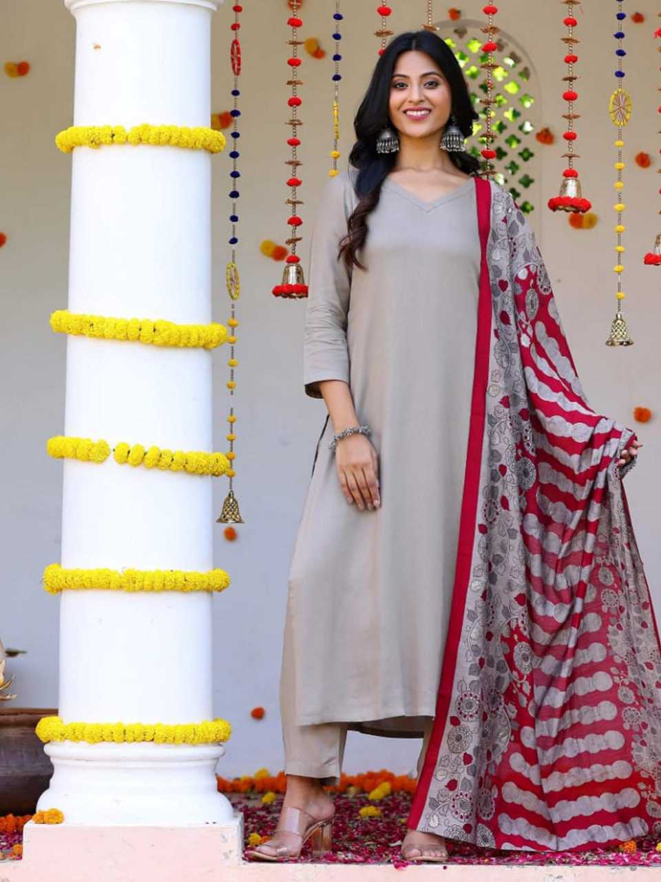 Ynf Rayon KESH559 711 Suits & Dresses Western Wears Festive Collections Wholesale Ladies Suits Casual Dresses Party Wear Dresses Manufacturer