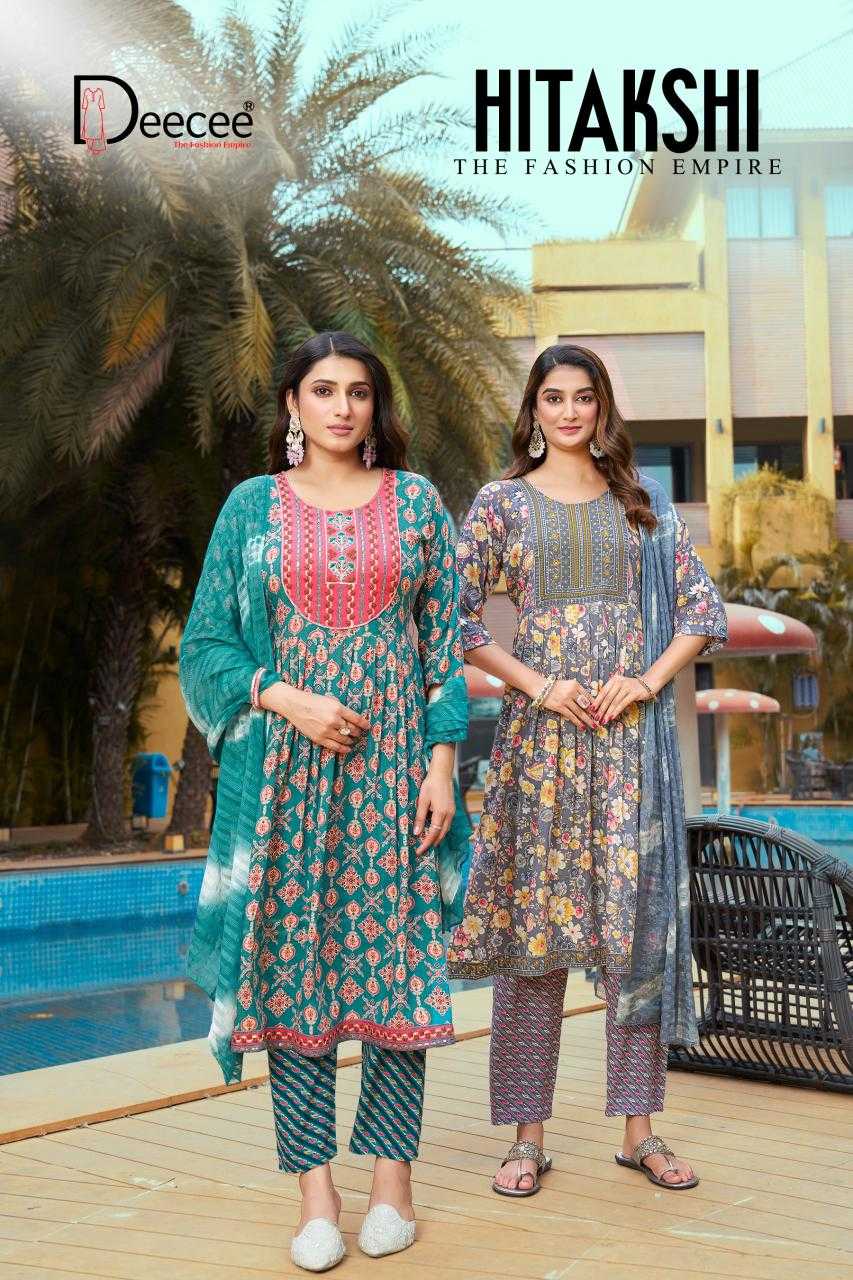 Ynf Rayon RIN190 DEECEE-HITAKASHI Setwise Collections Wholesale Gowns Catalogs Manufacturer