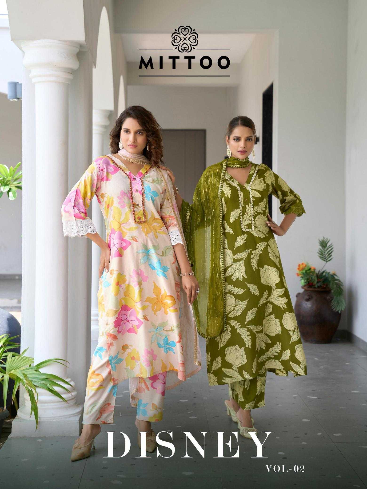 Ynf Rayon RIN190 MITTOO-Disney Vol 2 Setwise Collections Wholesale Dresses & Suits Catalogs Manufacturer