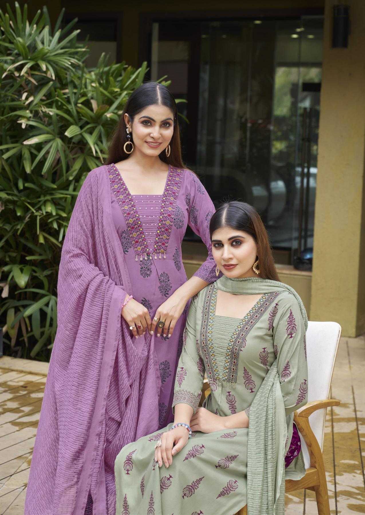 Ynf Rayon RIN190 WOODEE-KAIRAA Setwise Collections Wholesale Dresses & Suits Catalogs Manufacturer