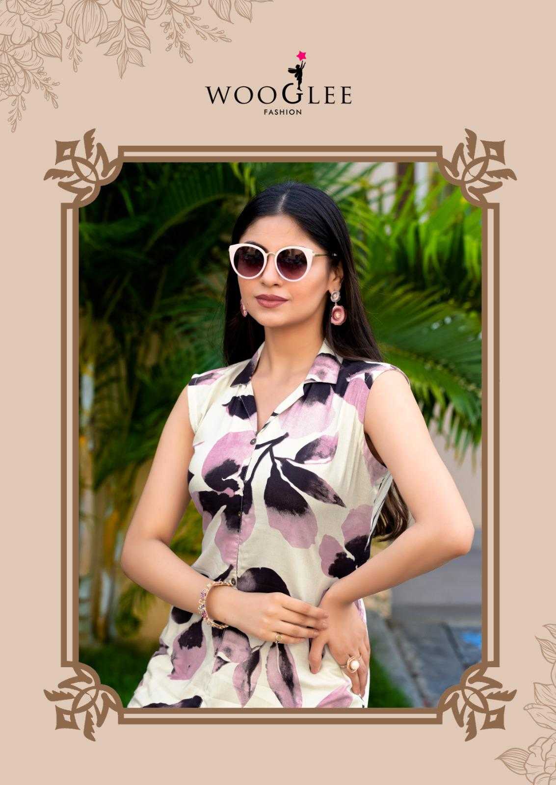 Ynf Rayon RIN190 Wooglee-Samiksha Vol 2 Setwise Collections Wholesale Kurtis Catalogs Manufacturer