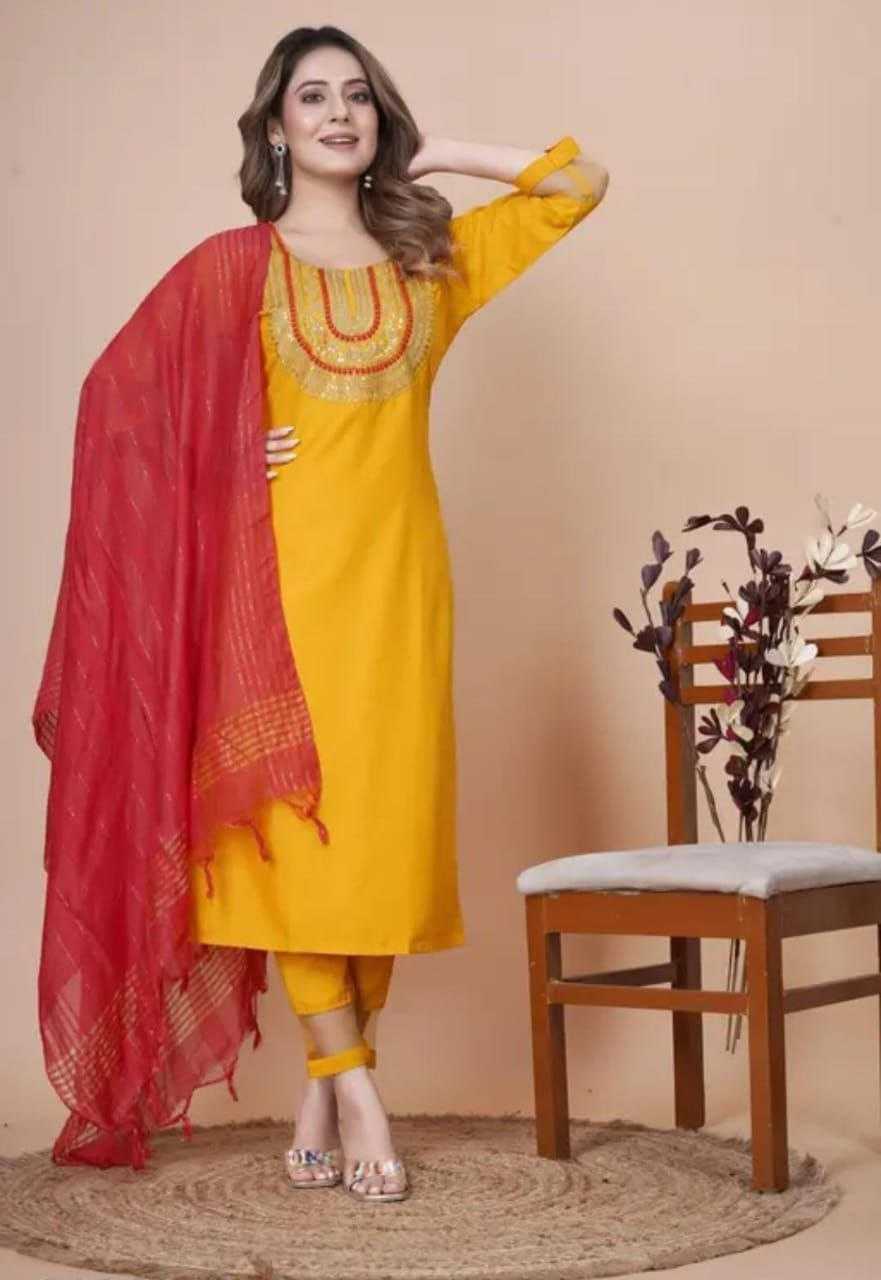 Ynf Rayon RIN193 PIC Suits & Dresses Wholesale Ladies Suits Embroidery Suits Party wear suits Manufacturer