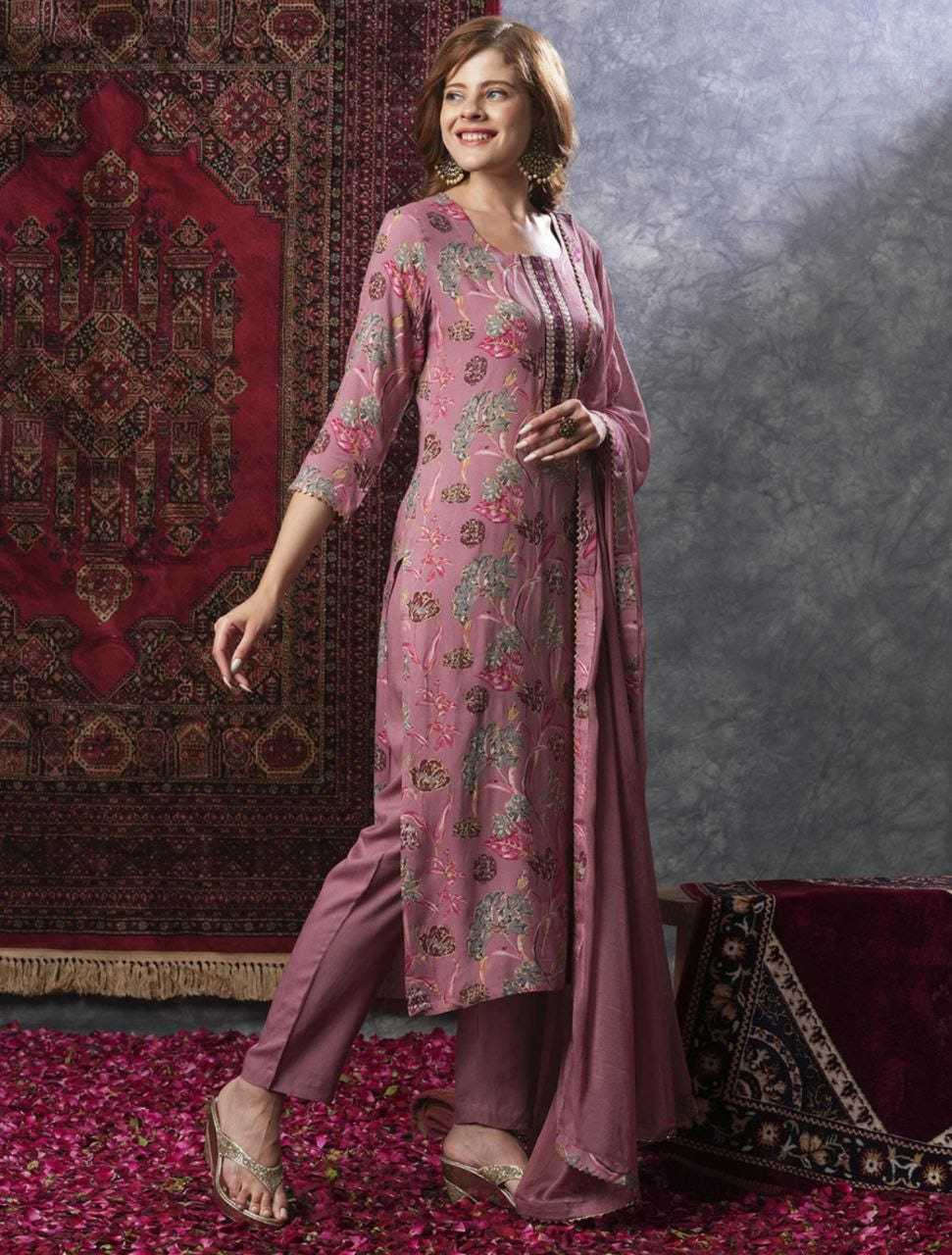 Ynf Rayon RIN222 BS-90 Kurti Wholesale Designer Kurtis Rayon Kurtis Kurti With Pants Manufacturer