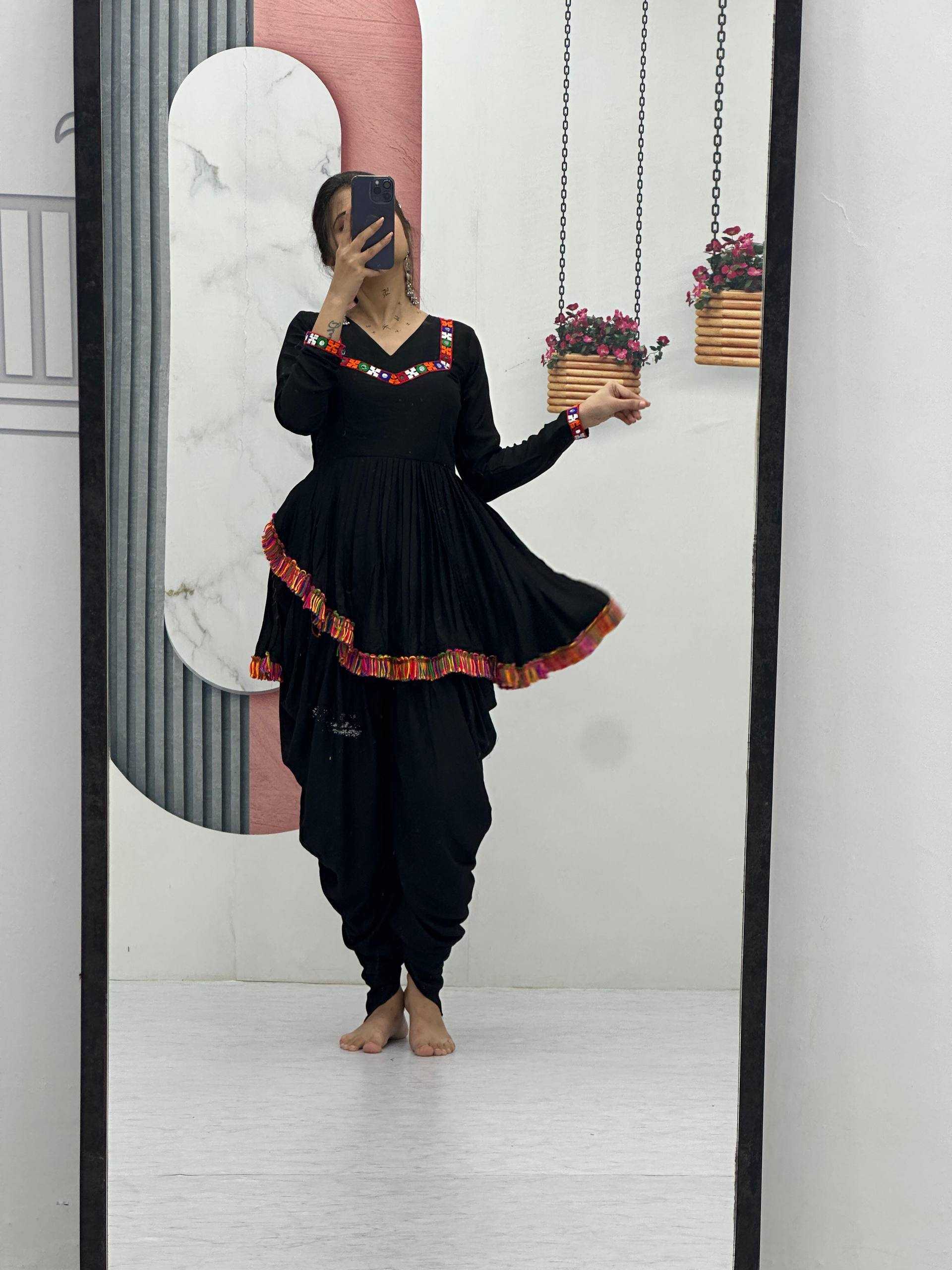 Ynf Reyon Cotton KESH496 N44 Suits & Dresses Festive Collections Wholesale Dhoti Salwar Suit Navratri Chaniya Choli Manufacturer