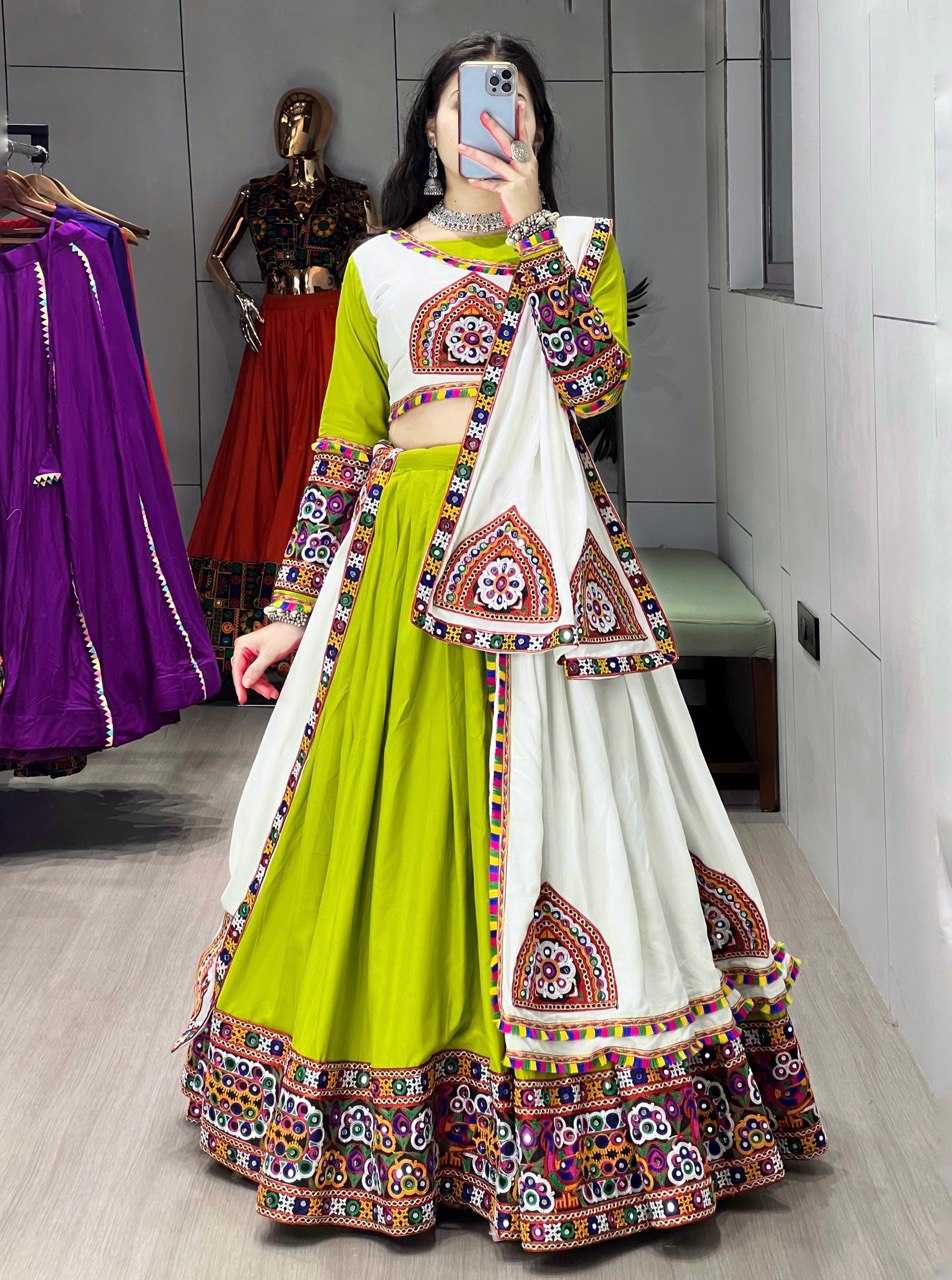 Ynf Reyon Cotton RIN119 8050 Lehengas Wedding Collections Festive Collections Wholesale Traditional Lehenga Lehenga With Blouse Navratri Chaniya Choli Manufacturer