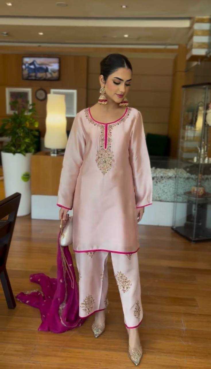 Ynf Satin KESH512 210 Suits & Dresses Wholesale Ladies Suits Dresses Designer Suits Manufacturer
