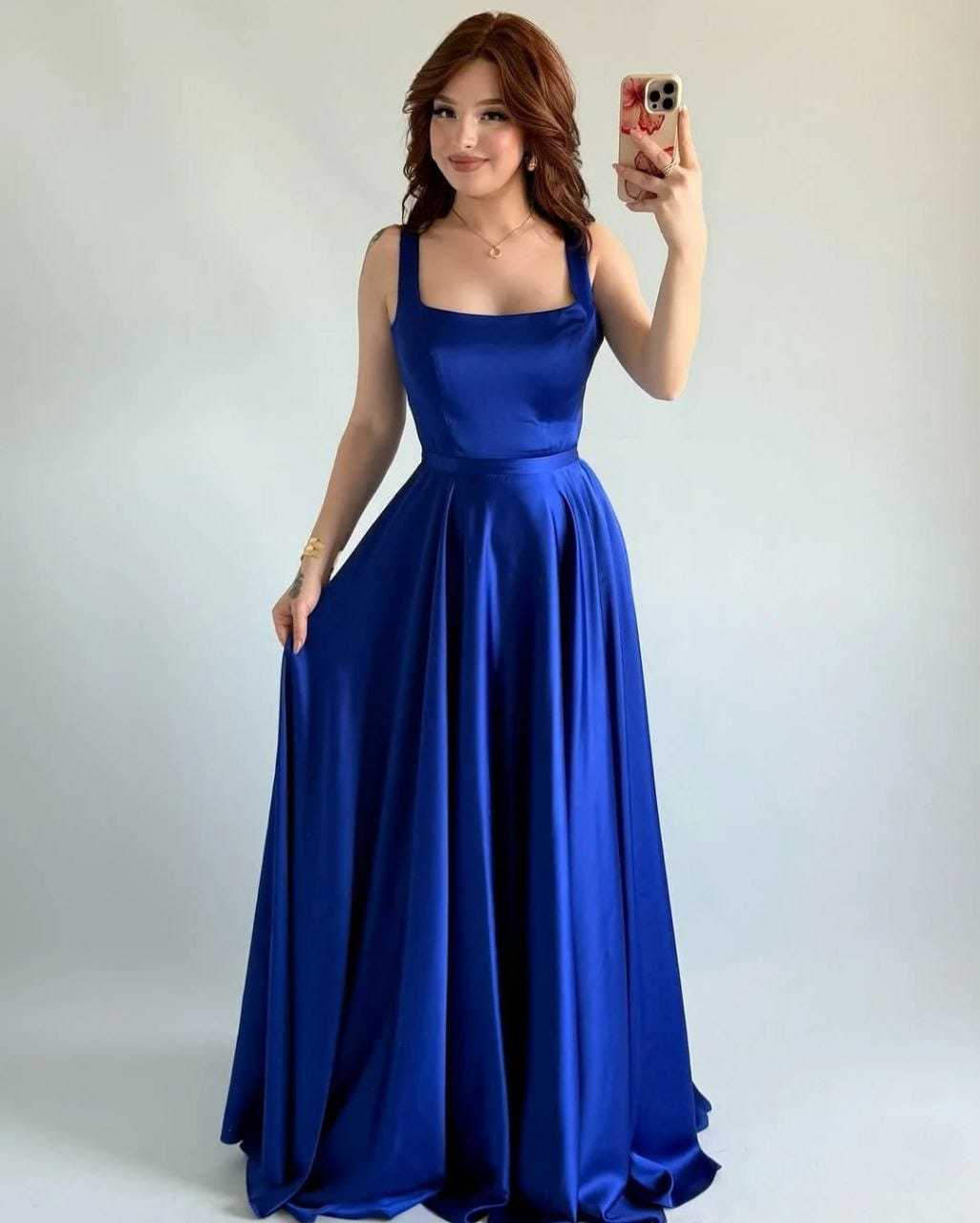 Ynf Satin RIN157 2151 Gowns Plus Size Collections Wholesale Party Gowns Designer Gowns Satin Gowns Manufacturer