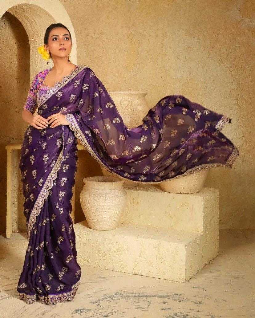 Ynf Satin RIN164 exclusive Sarees Wedding Collections Wholesale Printed Sarees Sequence Sarees Satin Sarees Manufacturer