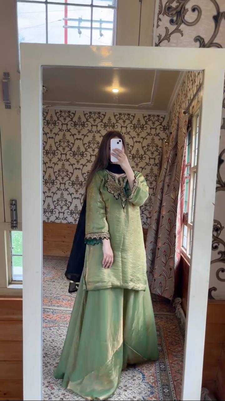 Ynf Silk KESH499 3133 Suits & Dresses Wedding Collections Festive Collections Wholesale Sharara Salwar Suits Embroidery Suits Ladies Silk Suit Manufacturer