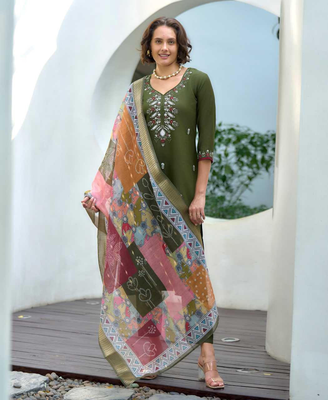Ynf Silk KESH507 Elasticated Suits & Dresses Wedding Collections Festive Collections Wholesale Ladies Silk Suit Embroidered Suits Party Wear Dresses Manufacturer