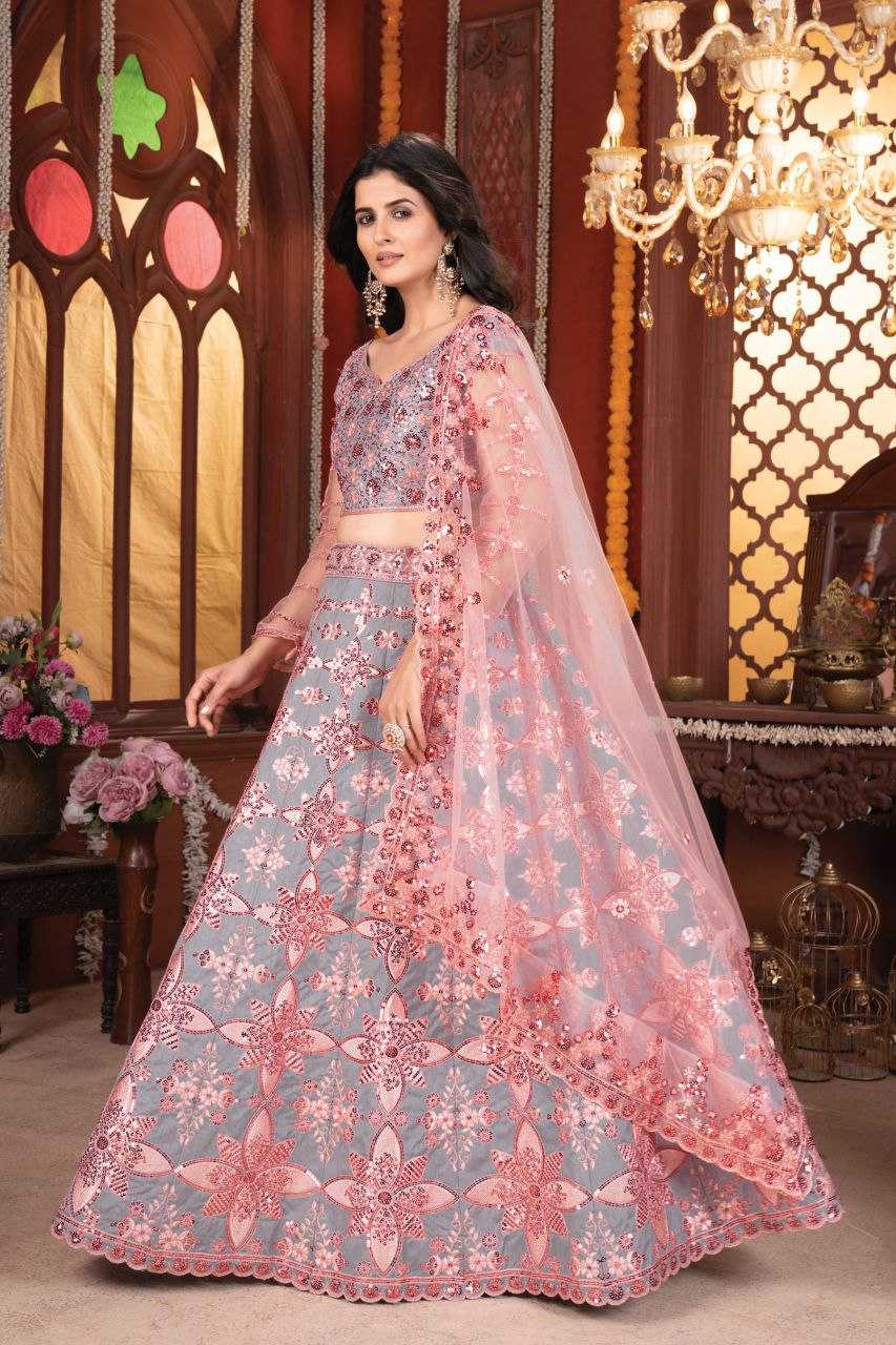 Ynf Silk KESH508 1040 Lehengas Wholesale Designer Lehenga Traditional Lehenga Embroidered Lehenga Manufacturer