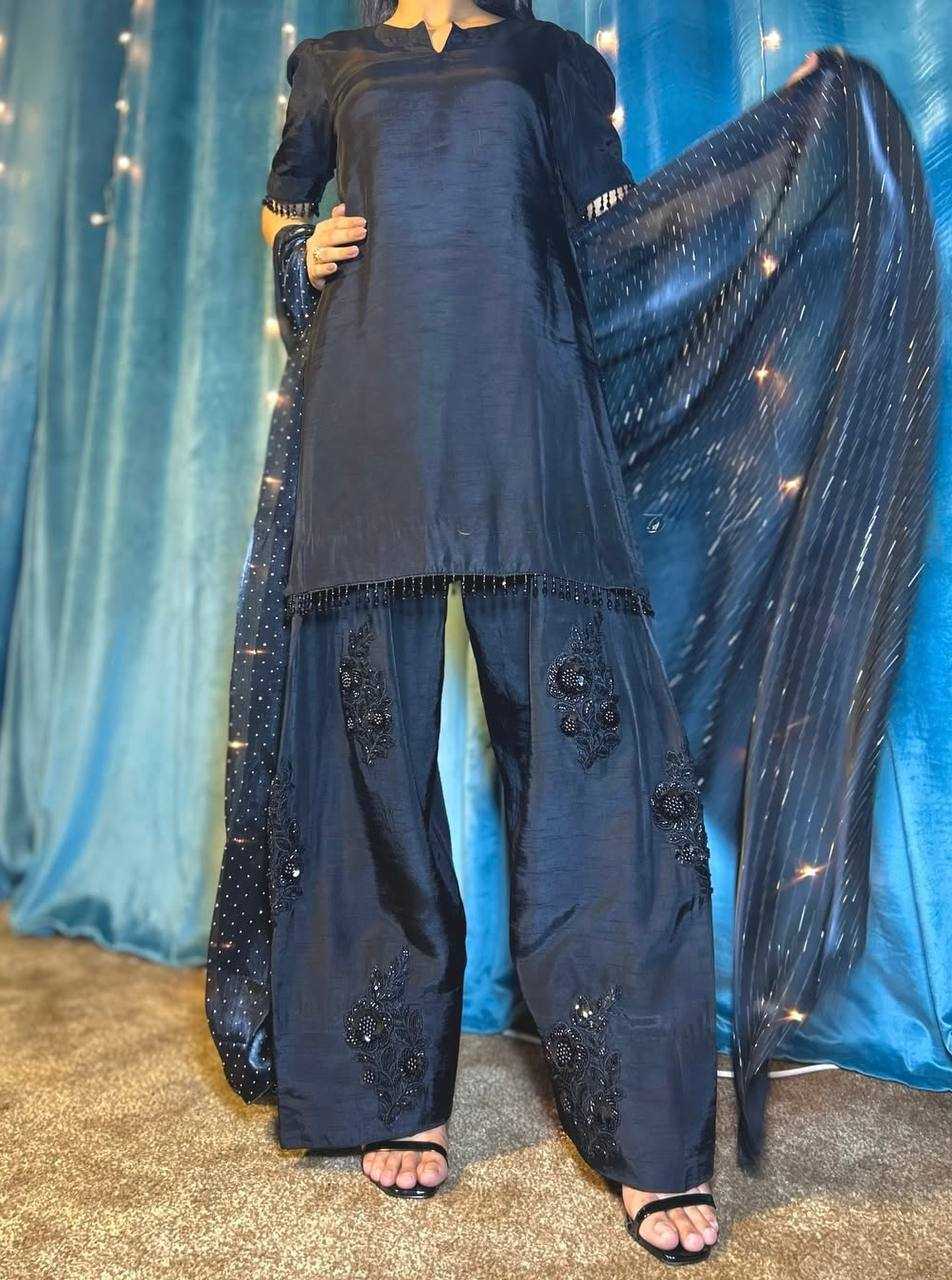 Ynf Silk KESH512 220 Suits & Dresses Wholesale Palazzo Suit Designer Suits Silk Suits Manufacturer