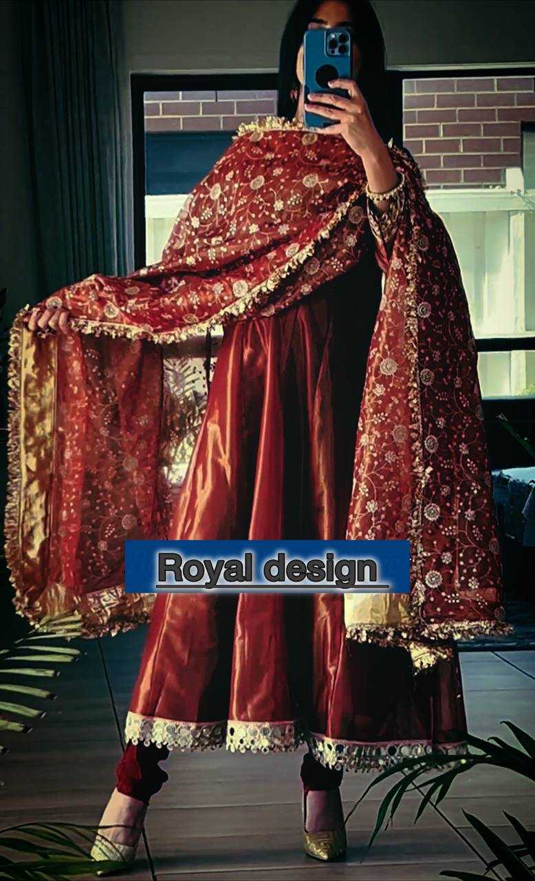 Ynf Silk KESH533 5033 Gowns Wholesale Fancy Gowns Embroidery Gowns Anarkali Gown Sequin Gowns Manufacturer