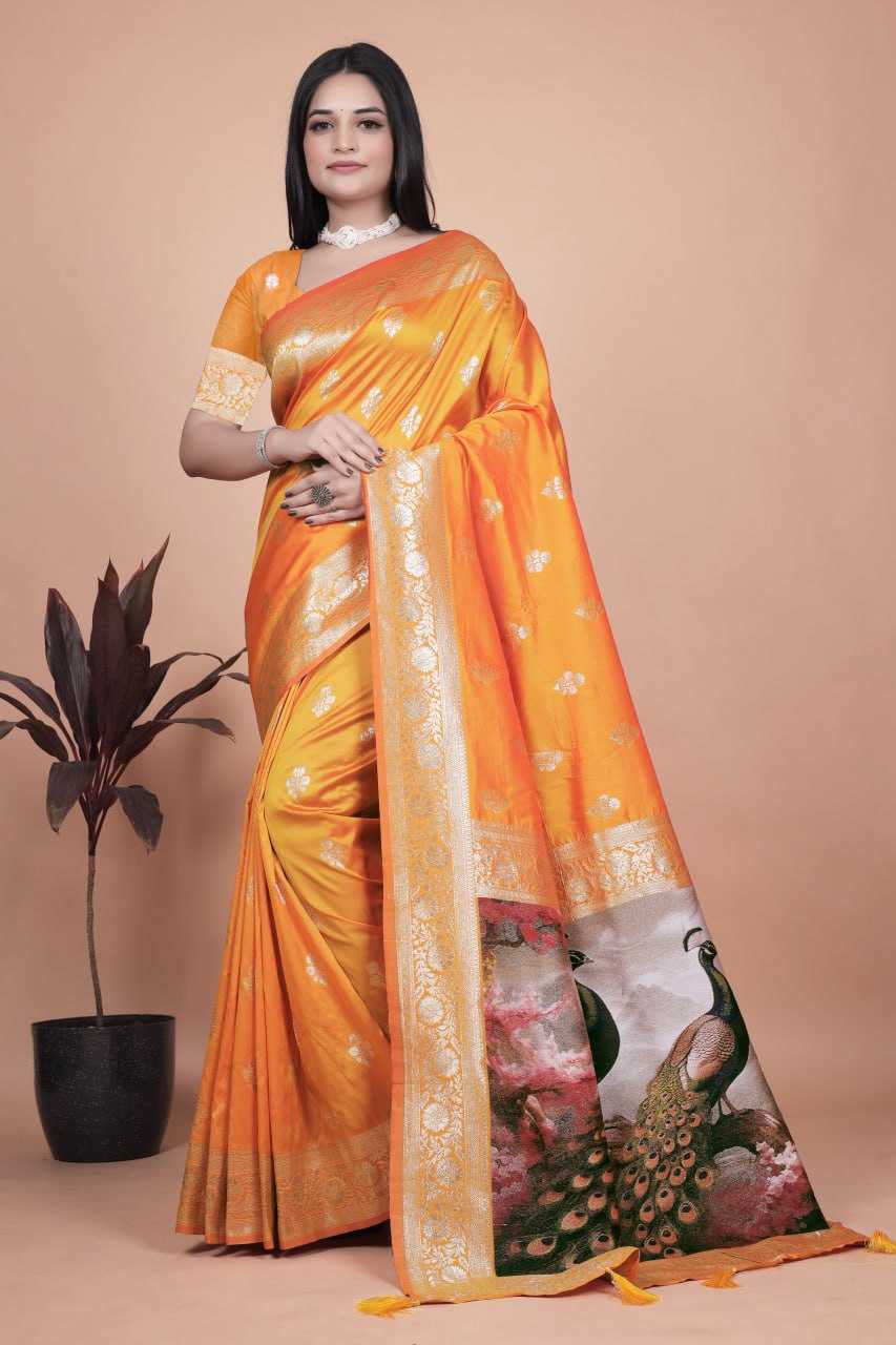 Ynf Silk KESH553 06 Sarees Wedding Collections Festive Collections Wholesale Silk Sarees Zari Sarees Sarees With Blouse Manufacturer