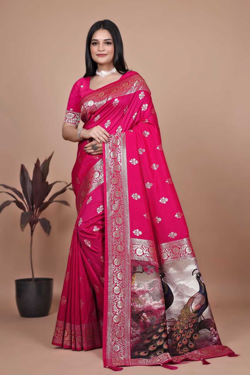 Ynf Silk KESH553 07 Sarees Wedding Collections Festive Collections Wholesale Party Wear Sarees Silk Sarees Sarees With Blouse Manufacturer