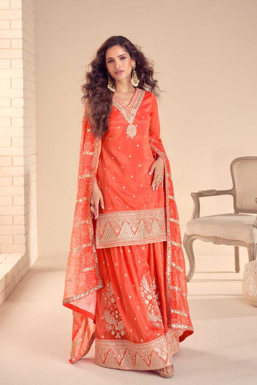 Ynf Silk RIN131 7531 Suits & Dresses Wholesale Ladies Suits Embroidery Suits Palazzo Suit Party wear suits Manufacturer