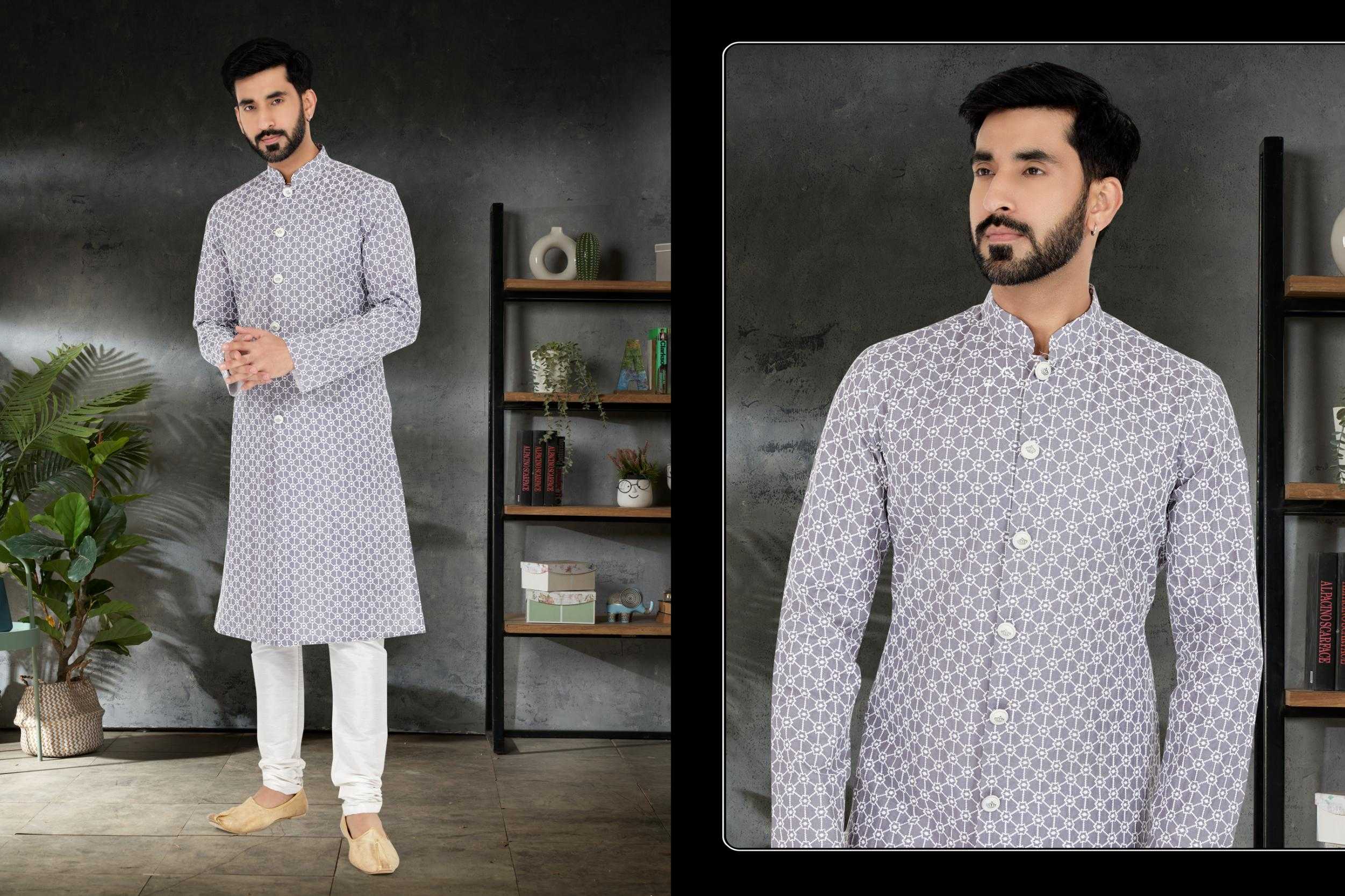 Ynf Silk RIN223 3043C Mens Wear Wholesale Mens Kurtas Mens Kurta Pyjama Men Wedding kurta Manufacturer