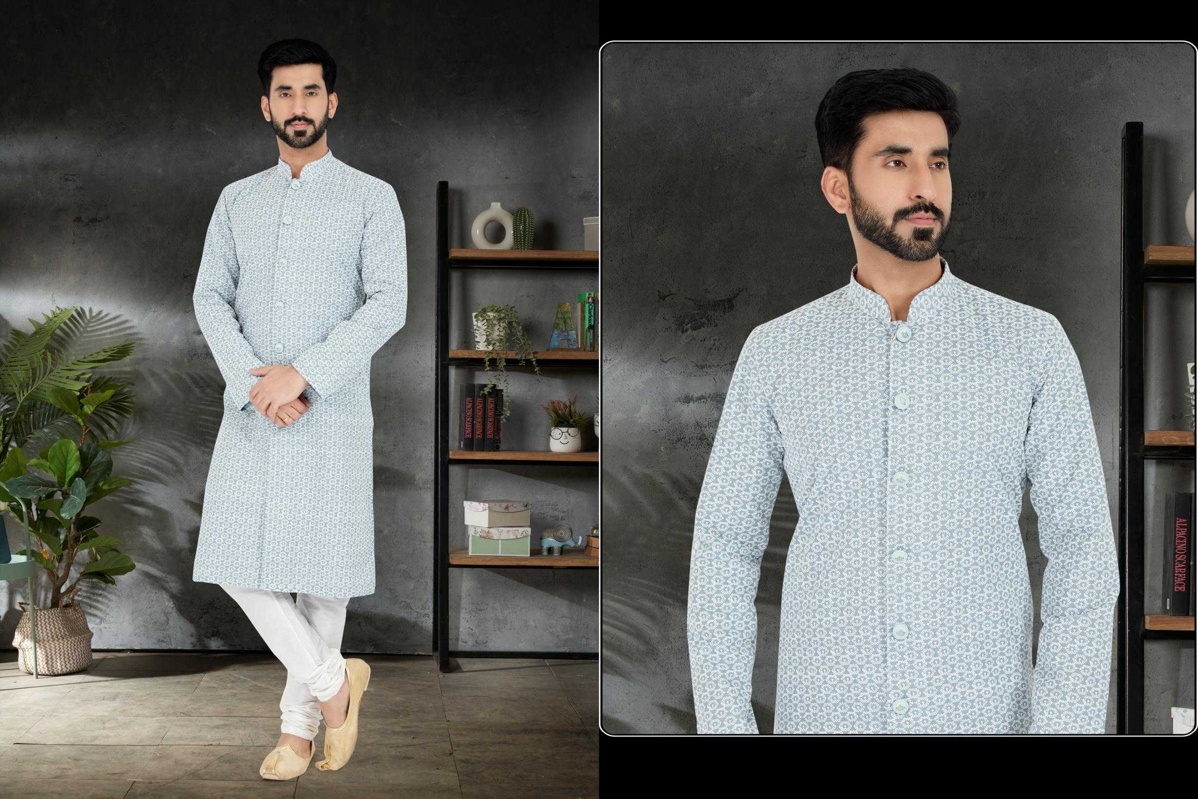 Ynf Silk RIN223 3045B Mens Wear Wholesale Mens Kurtas Mens Kurta Pyjama Men Wedding kurta Manufacturer
