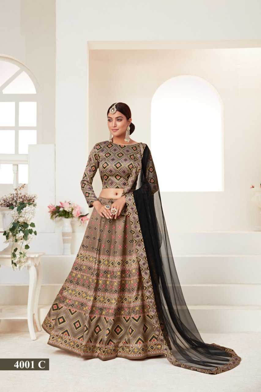 Ynf Silk RIN227 4001 Lehengas Wedding Collections Festive Collections Wholesale Silk Lehenga Designer Lehenga Choli Lehenga With Dupatta Manufacturer