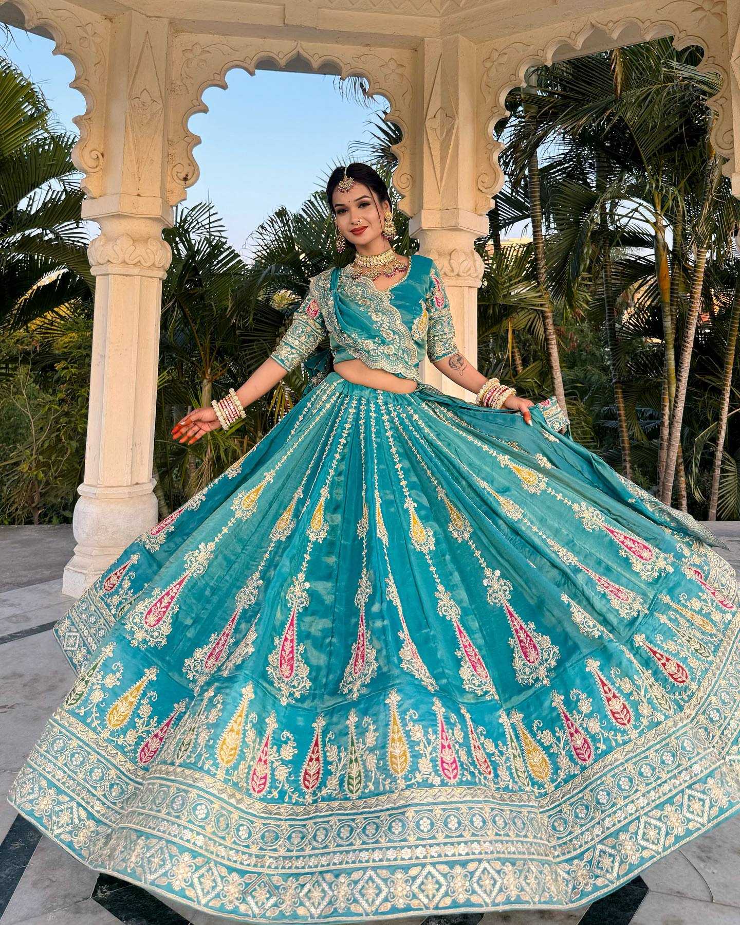 Ynf Simar silk KESH497 259 Lehengas Wholesale Traditional Lehenga Wedding Lehenga Embroidered Lehenga Manufacturer