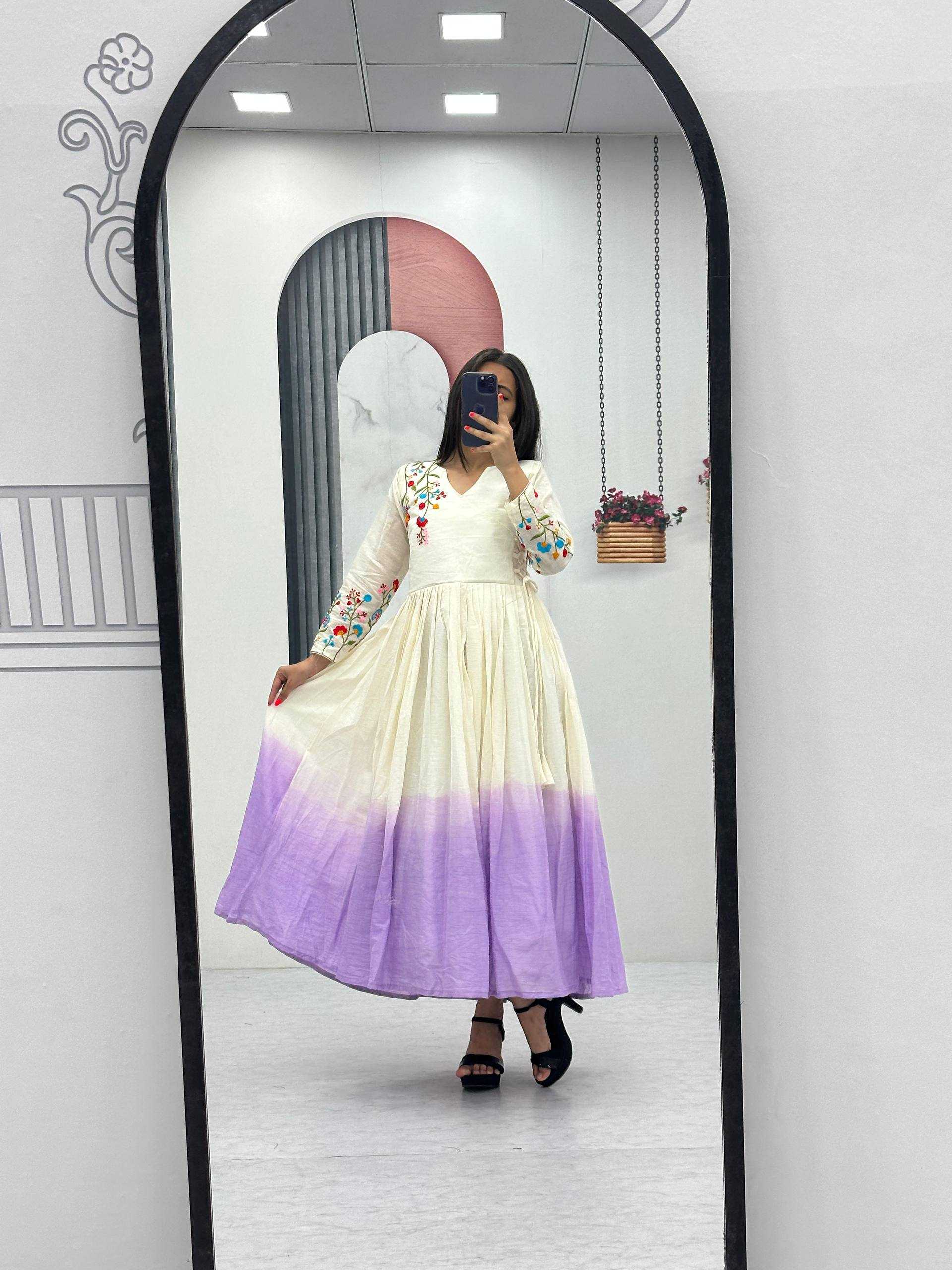 Ynf Soft Cotton KESH496 526 Gowns Wholesale Fancy Gowns Anarkali Gown Long Gowns Manufacturer