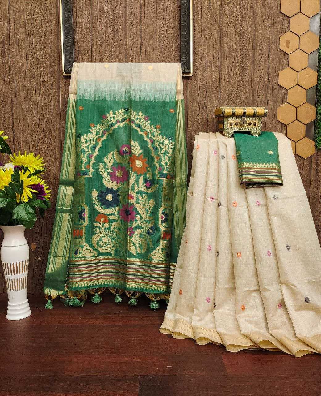 Ynf Soft Cotton KESH505 MUGA COTTON 401 Sarees Wedding Collections Festive Collections Wholesale Traditional Sarees Cotton Sarees Zari Sarees Manufacturer