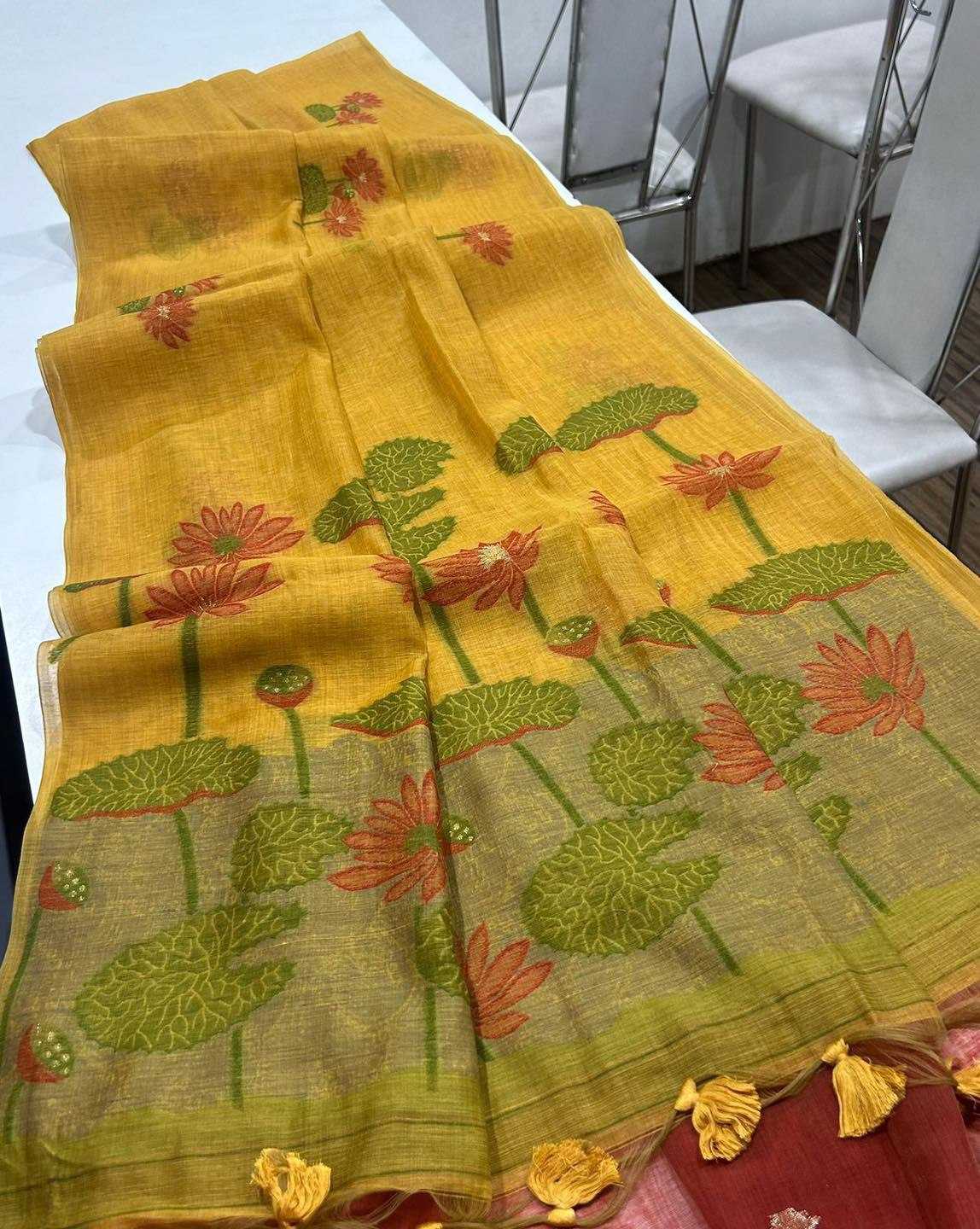 Ynf Soft Cotton KESH505 MUGA COTTON PICHWAI 2 Sarees Wedding Collections Festive Collections Wholesale Traditional Sarees Cotton Sarees Sarees With Blouse Manufacturer