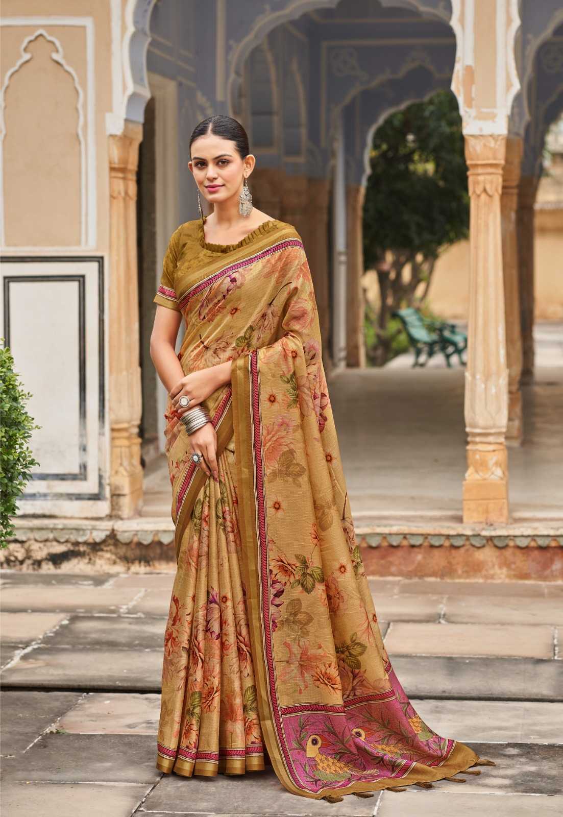 Ynf Soft Cotton RIN203 GIA-SILK Sarees Wholesale Designer Sarees Traditional Sarees Cotton Sarees Manufacturer