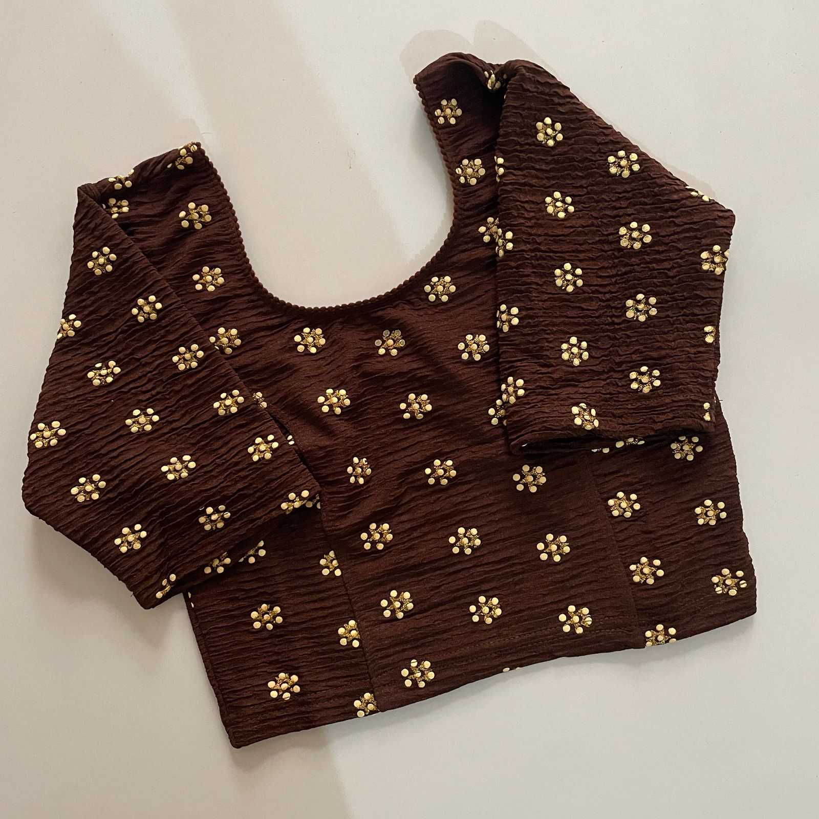 Ynf Soft Gold Crush KESH426 DWITI Readymade Blouses Wholesale Designer Blouse Stretchable Blouse Party Wear Blouse Manufacturer