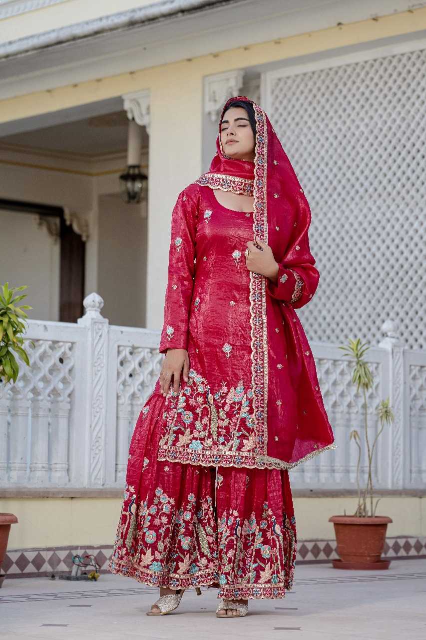 Ynf Soft Gold Crush RIN197 4874 Suits & Dresses Wholesale Party wear suits Bridal Suits Designer Suits Manufacturer