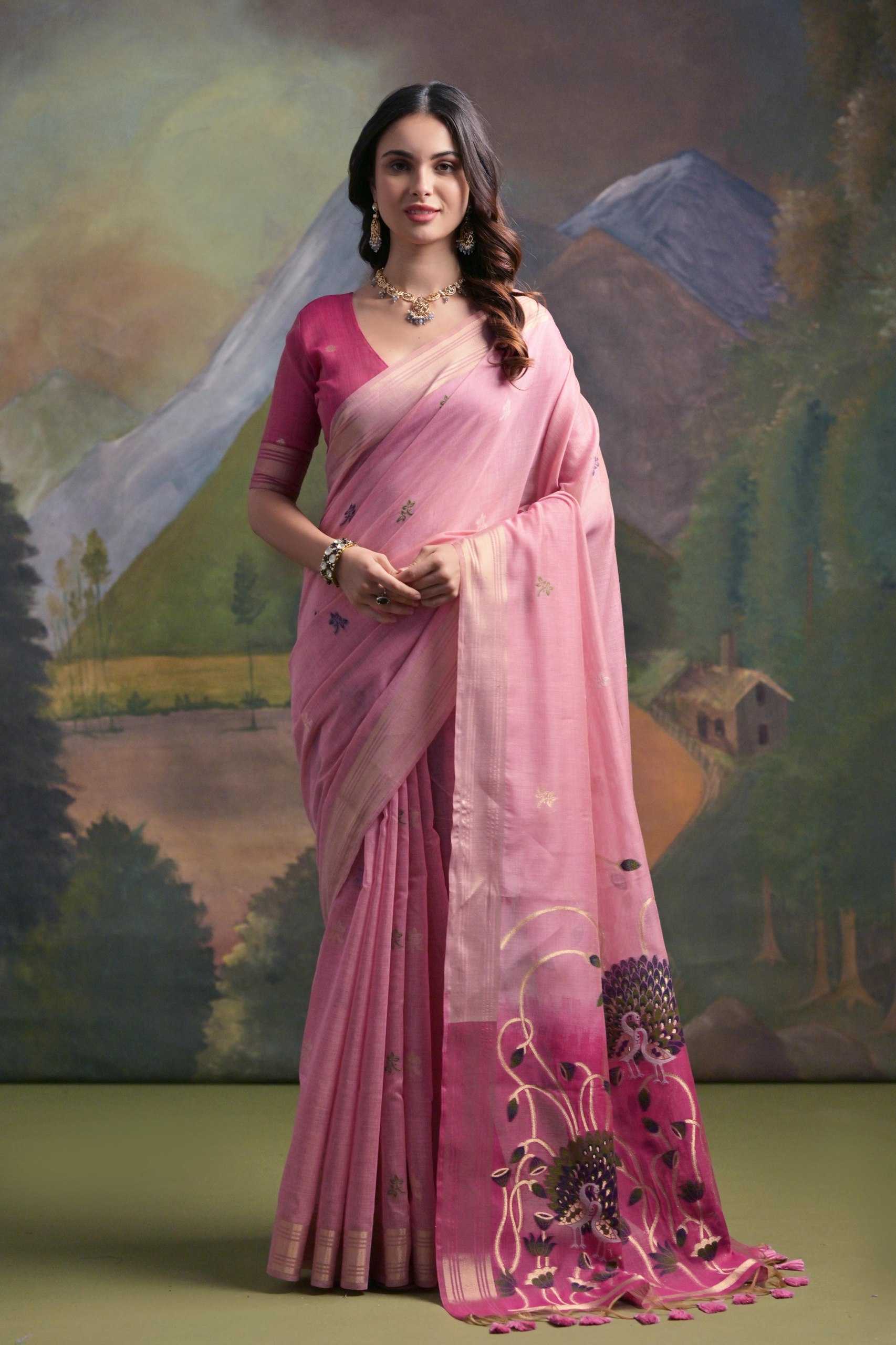 Ynf Soft Muga Silk KESH532 MUGA COTTON 406 Sarees Wholesale Designer Sarees Butta Sarees Traditional Sarees Manufacturer