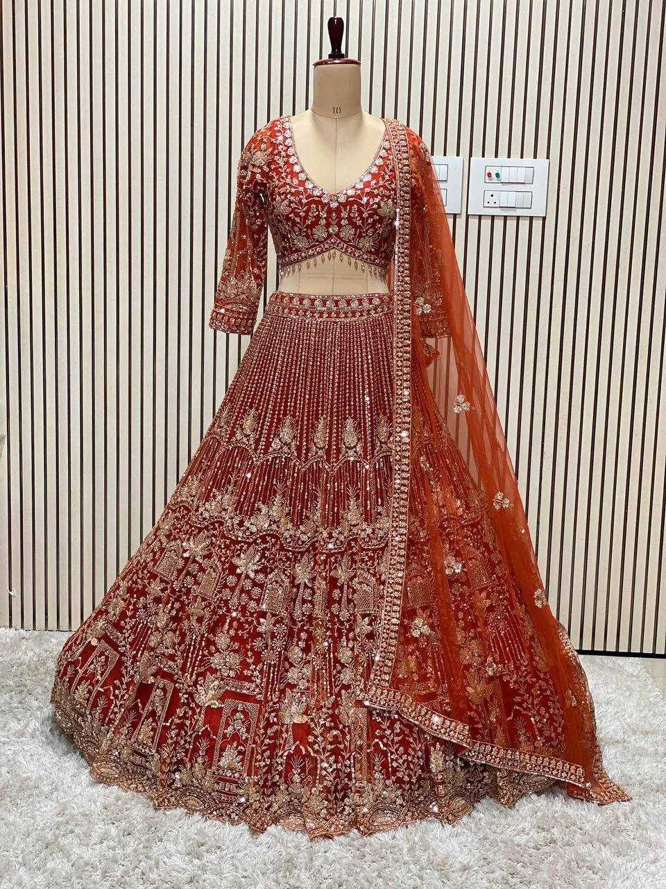 Ynf Soft Net KESH512 1764 Lehengas Wedding Collections Festive Collections Wholesale Designer Lehenga Net Fancy Lehenga Lehenga With Blouse Manufacturer