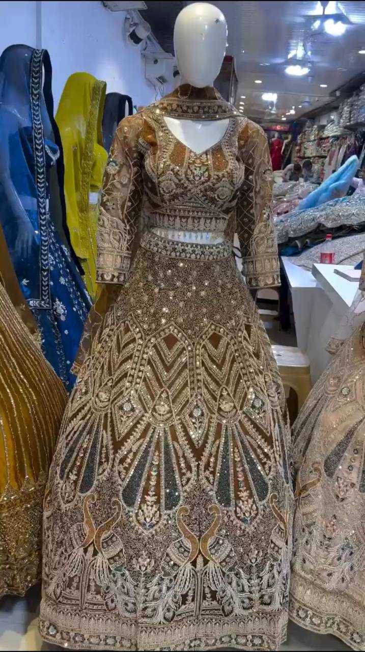 Ynf Soft Net KESH512 1768 Lehengas Wedding Collections Festive Collections Wholesale Net Fancy Lehenga Lehenga With Cancan Lehenga With Blouse Manufacturer