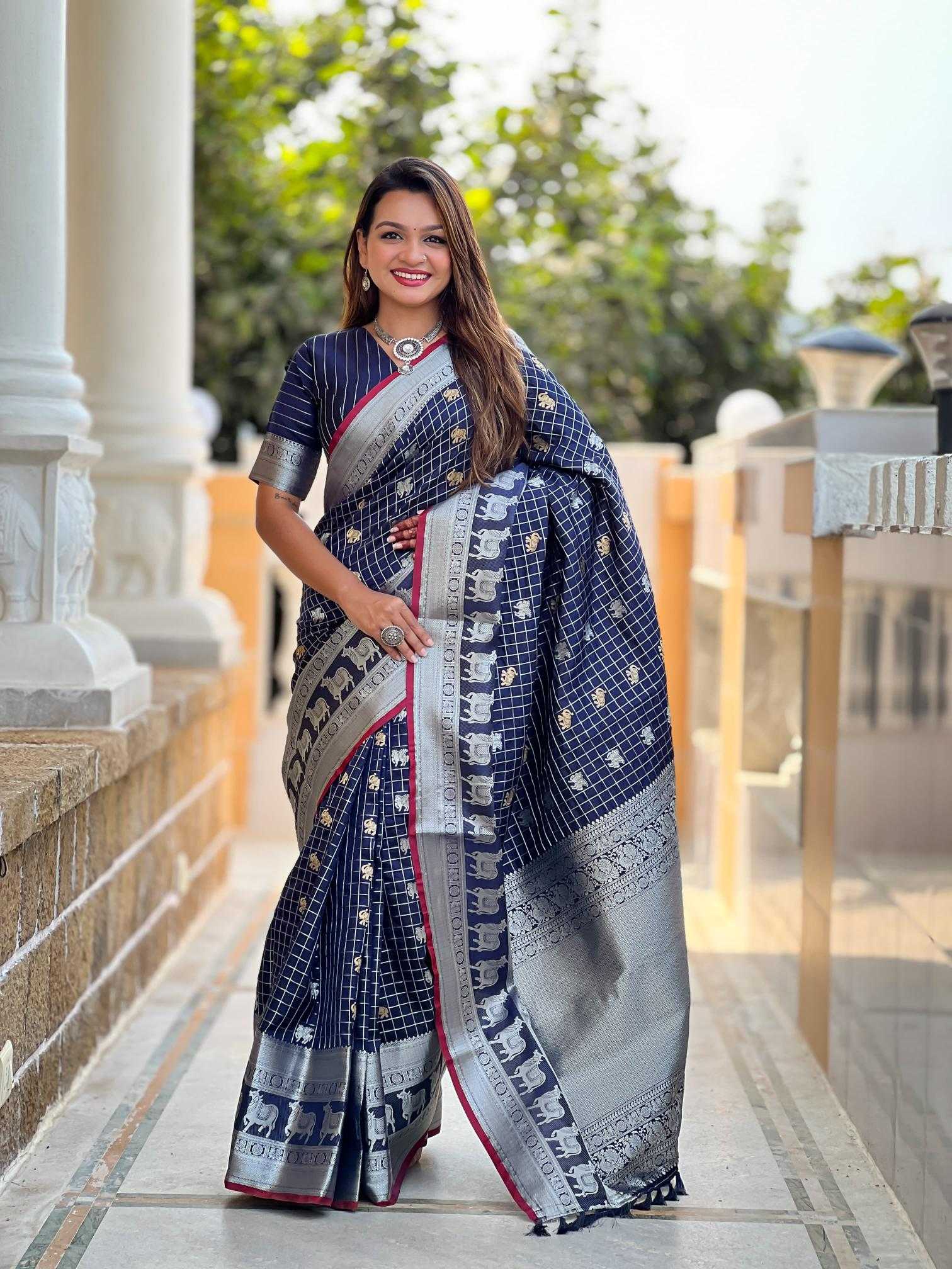 Ynf Soft Silk KESH249 Rajshree Silk Sarees Wholesale Soft Silk Sarees Traditional Silk Sarees Zari Border Silk Sarees Manufacturer