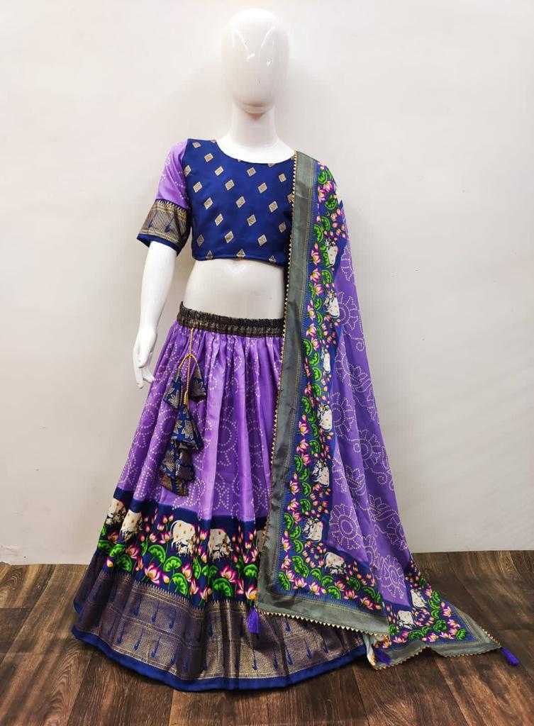 Ynf Soft Silk KESH503 FAN Kids Wear Wholesale Kids Lehenga Kids Lehenga Choli Baby Girl Lehenga Manufacturer