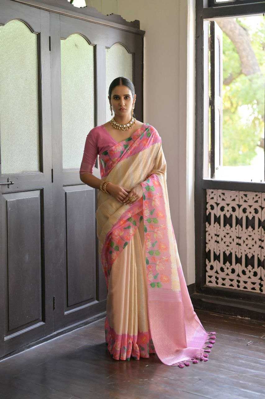 Ynf Soft Silk KESH505 SONITA FLOWER Silk Sarees Wholesale Printed Silk Saree Manufacturer