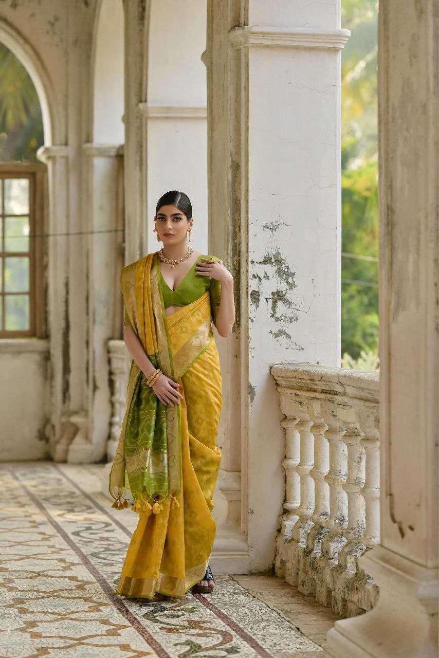 Ynf Soft Silk KESH505 SUNDARI IKKAT Silk Sarees Wedding Collections Wholesale Soft Silk Sarees Designer Silk Sarees Haldi Outfits Manufacturer